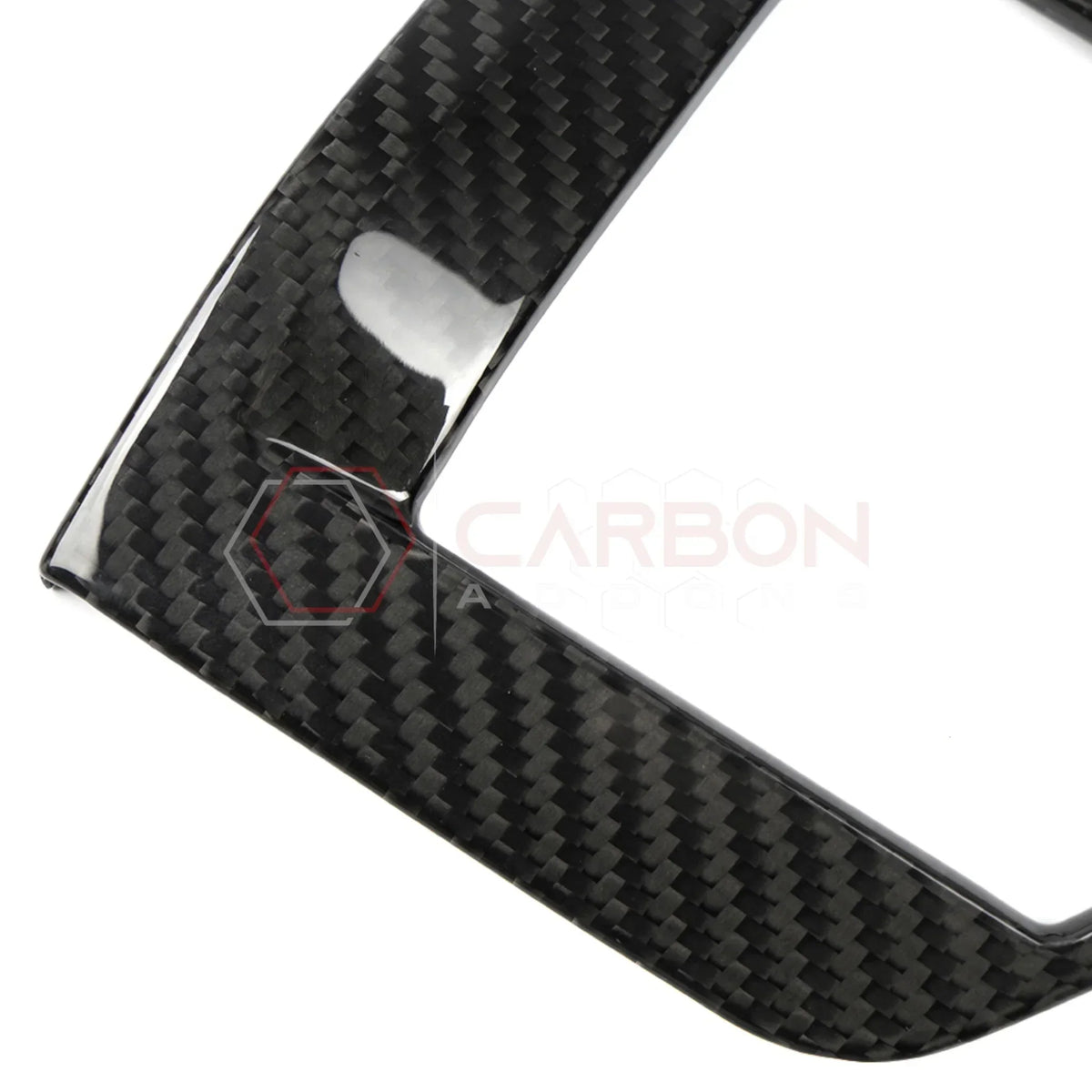 Real Carbon Fiber Dashboard A/C Vent Trim Covers for 2021+ Ford F-150