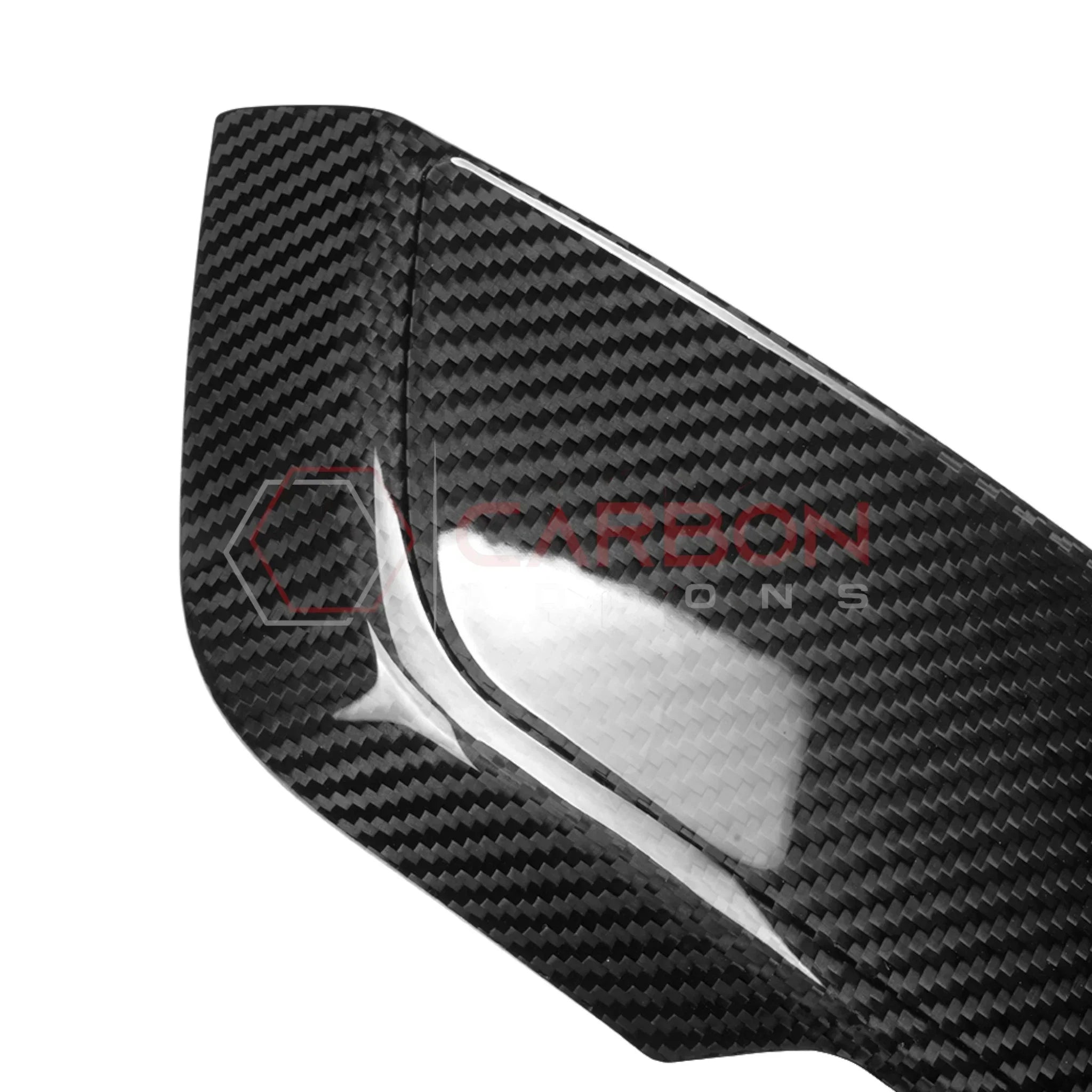 Real Carbon Fiber Rear Wheel Fender Flare Trim Insert For 2021–2024 Ford Bronco Raptor