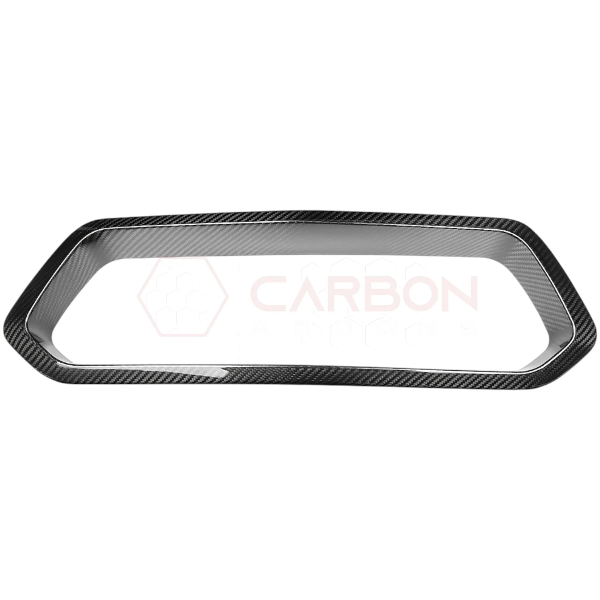 C8 Z06 Corvette Carbon Fiber Rear Bumper Diffuser Exhaust Tail Pipe Surround Trim Cover