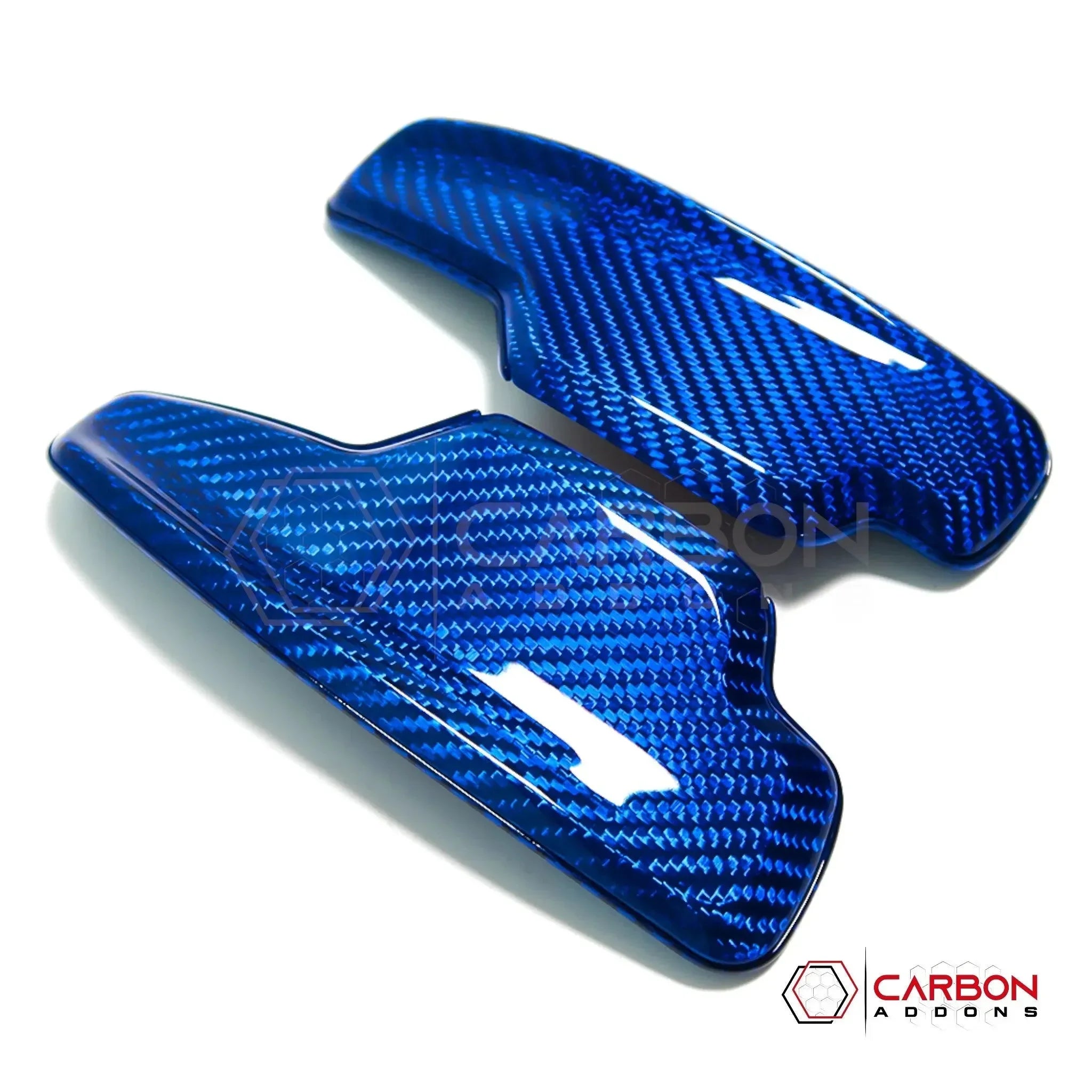 C8 Corvette Real Carbon Fiber Paddle Shifter Covers | Interior Upgrade (2020–2027)