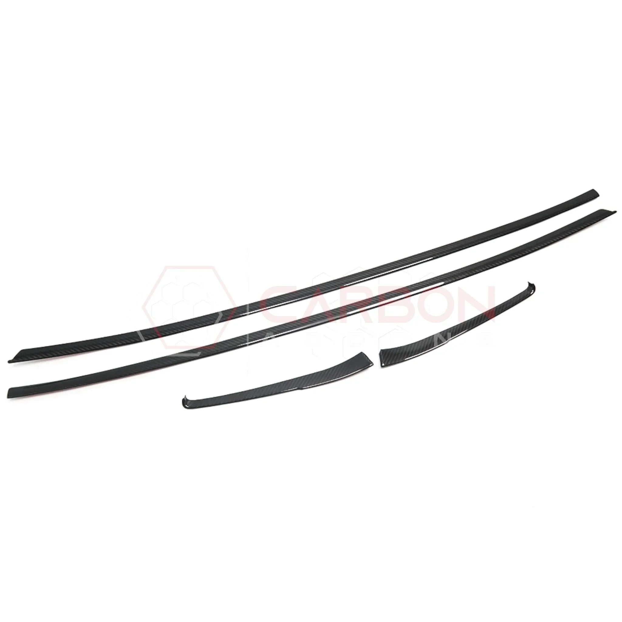 Carbon Fiber Side Window Sill Trim for Corvette C8 Stingray, Z51, Z06 (2020–2027) – Coupe or Convertible
