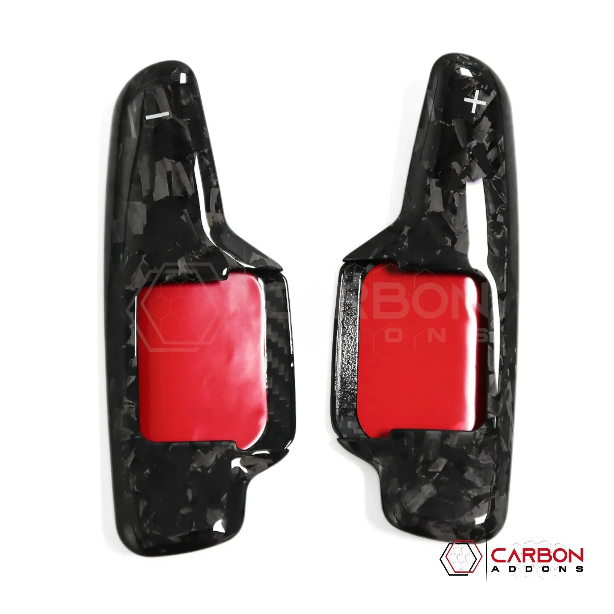 C8 Corvette Real Carbon Fiber Paddle Shifter Covers | Interior Upgrade (2020–2027)