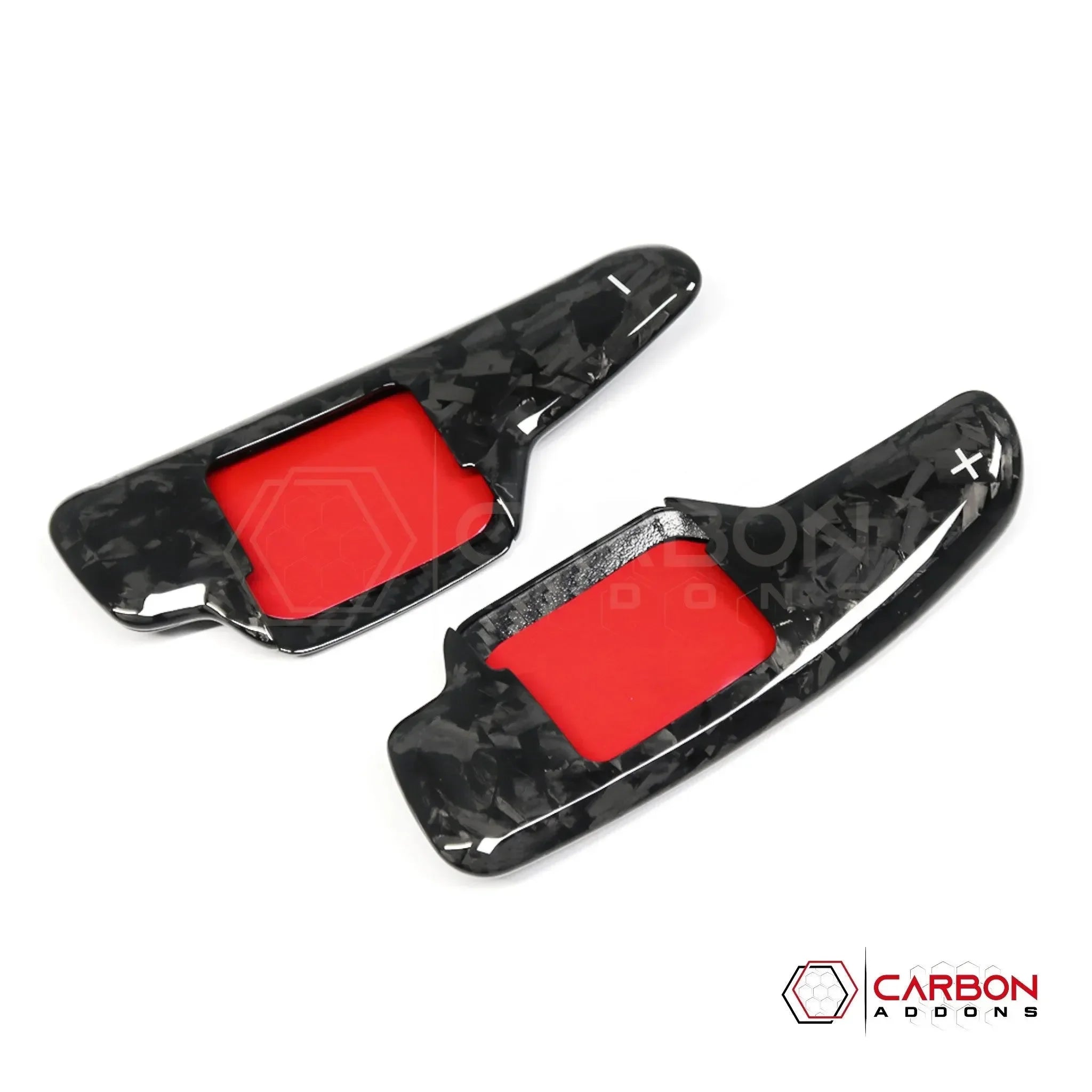 C8 Corvette Real Carbon Fiber Paddle Shifter Covers | Interior Upgrade (2020–2027)