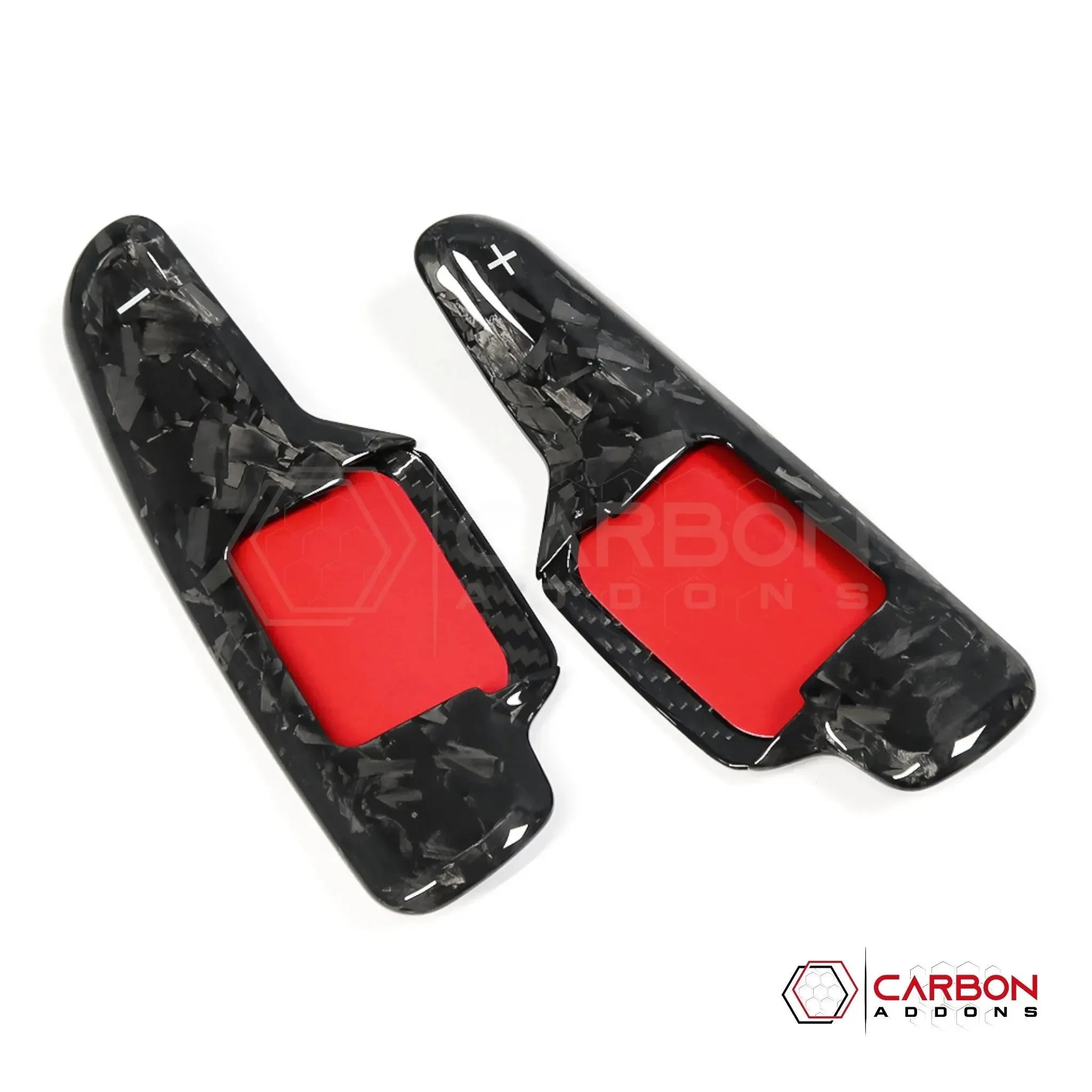 C8 Corvette Real Carbon Fiber Paddle Shifter Covers | Interior Upgrade (2020–2027)