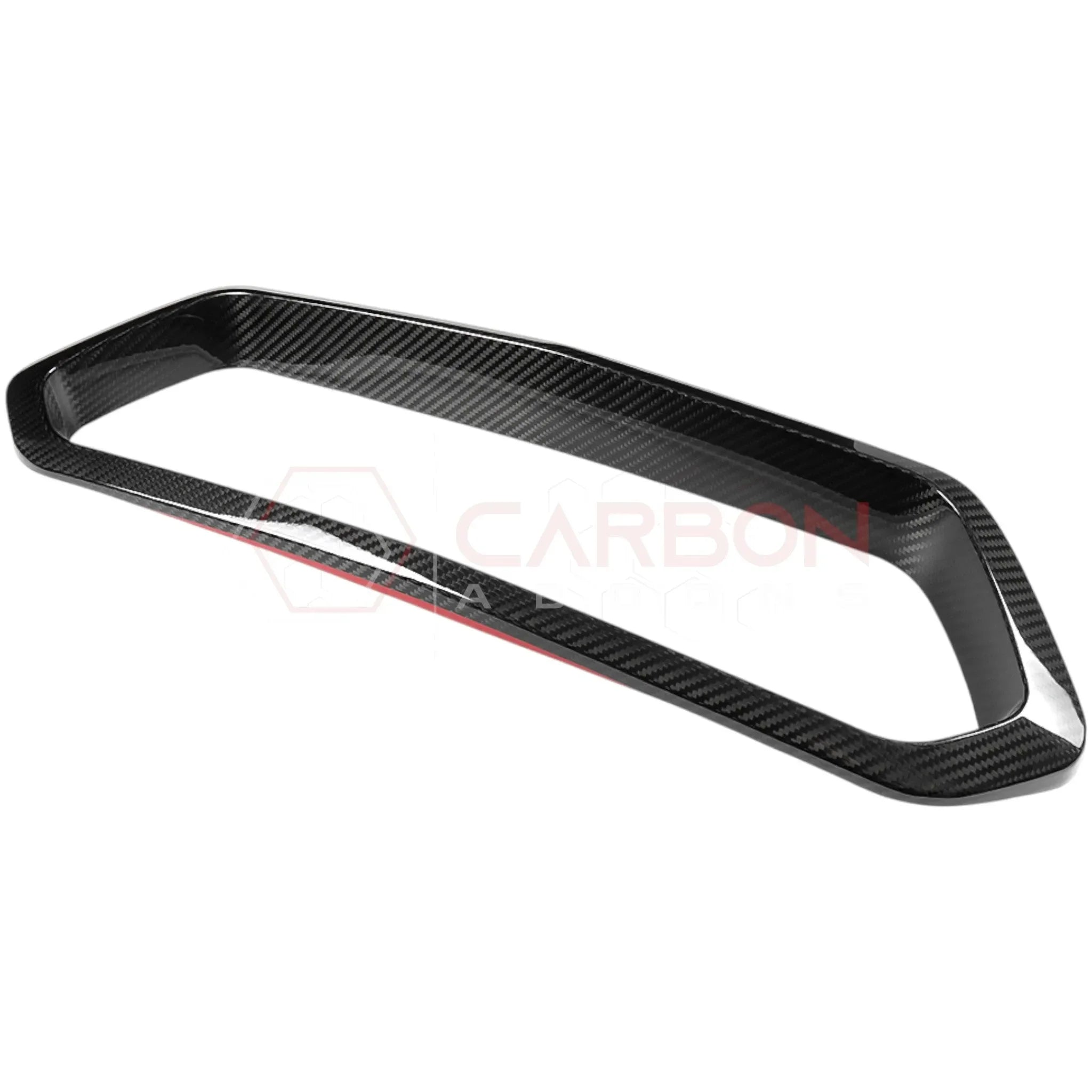 C8 Corvette Z06 / ERay Carbon Fiber Exhaust Tail Pipe Surround Trim Cover