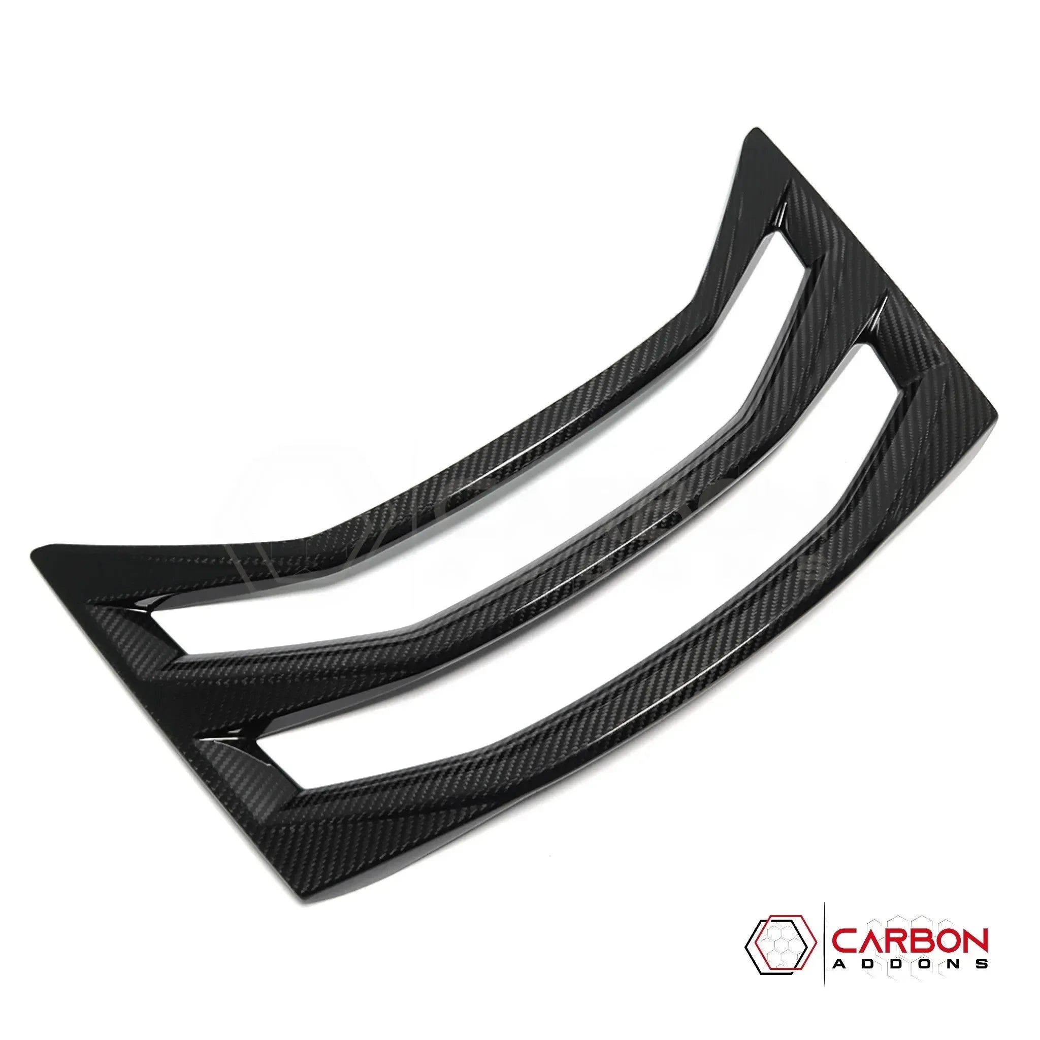 C8 Corvette Convertible Carbon Fiber Rear Hatch Vent Cover | Exterior Upgrade (2020–2027)