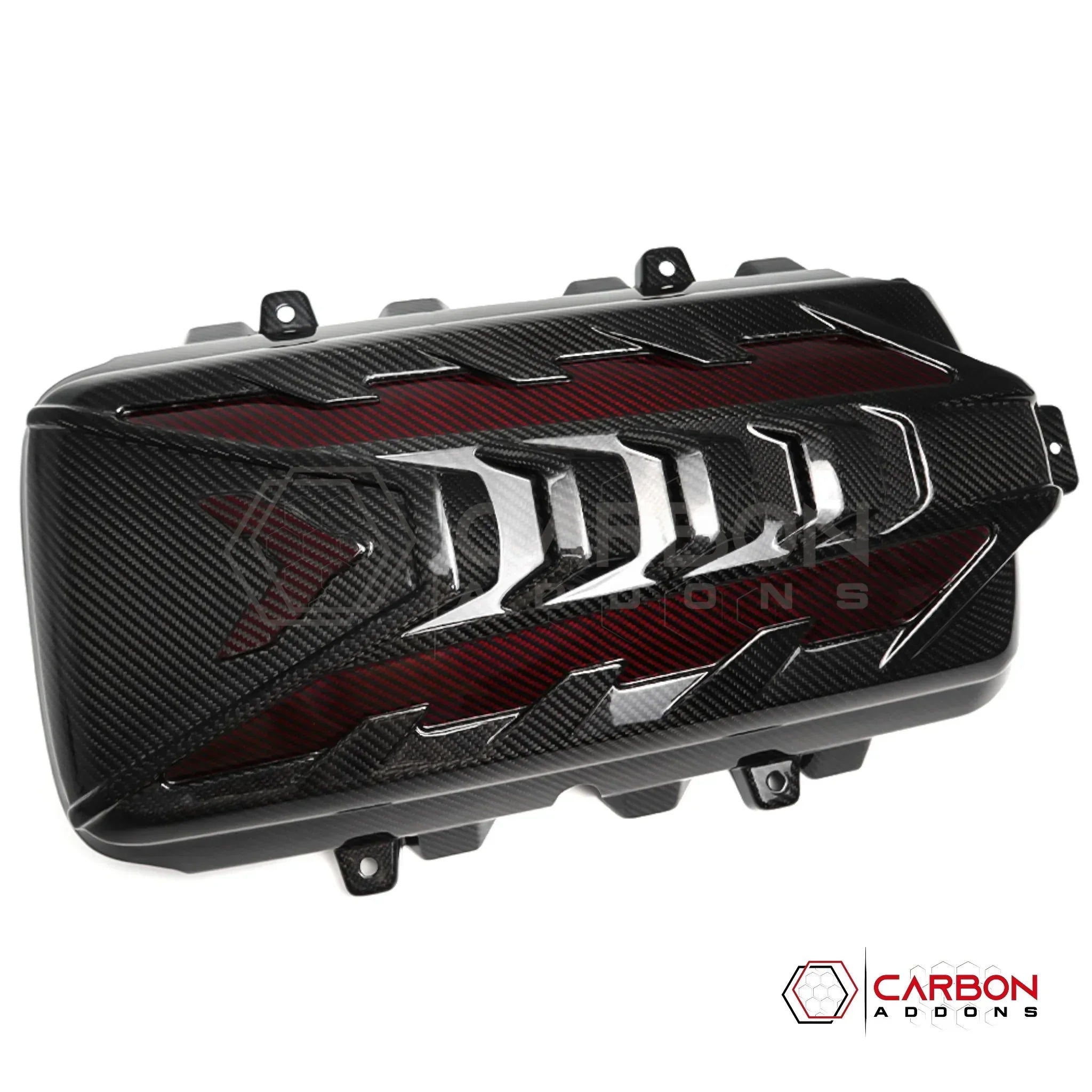 C8 Corvette Stingray Carbon Fiber Engine Cover | Direct OEM Replacement (2020–2027)