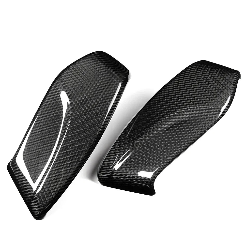 Real Carbon Fiber Interior Seat Side Panel Trim for Corvette C8 (2020–2027 Stingray, Z51, Z06)