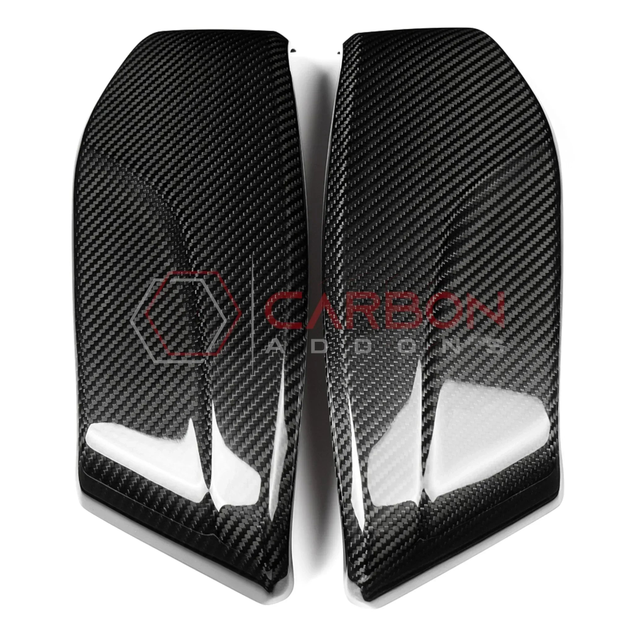Real Carbon Fiber Interior Seat Side Panel Trim for Corvette C8 (2020–2027 Stingray, Z51, Z06)