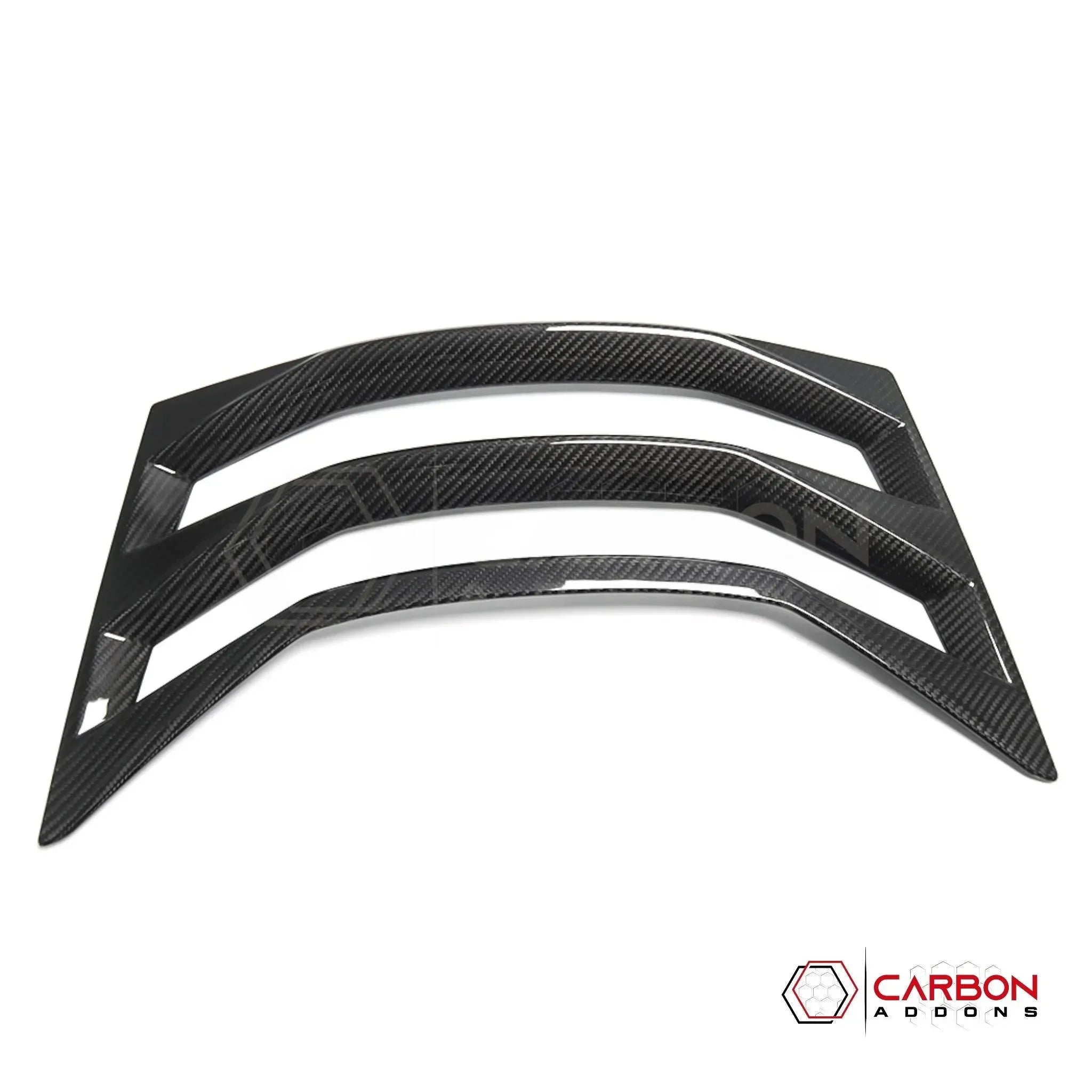 C8 Corvette Convertible Carbon Fiber Rear Hatch Vent Cover | Exterior Upgrade (2020–2027)