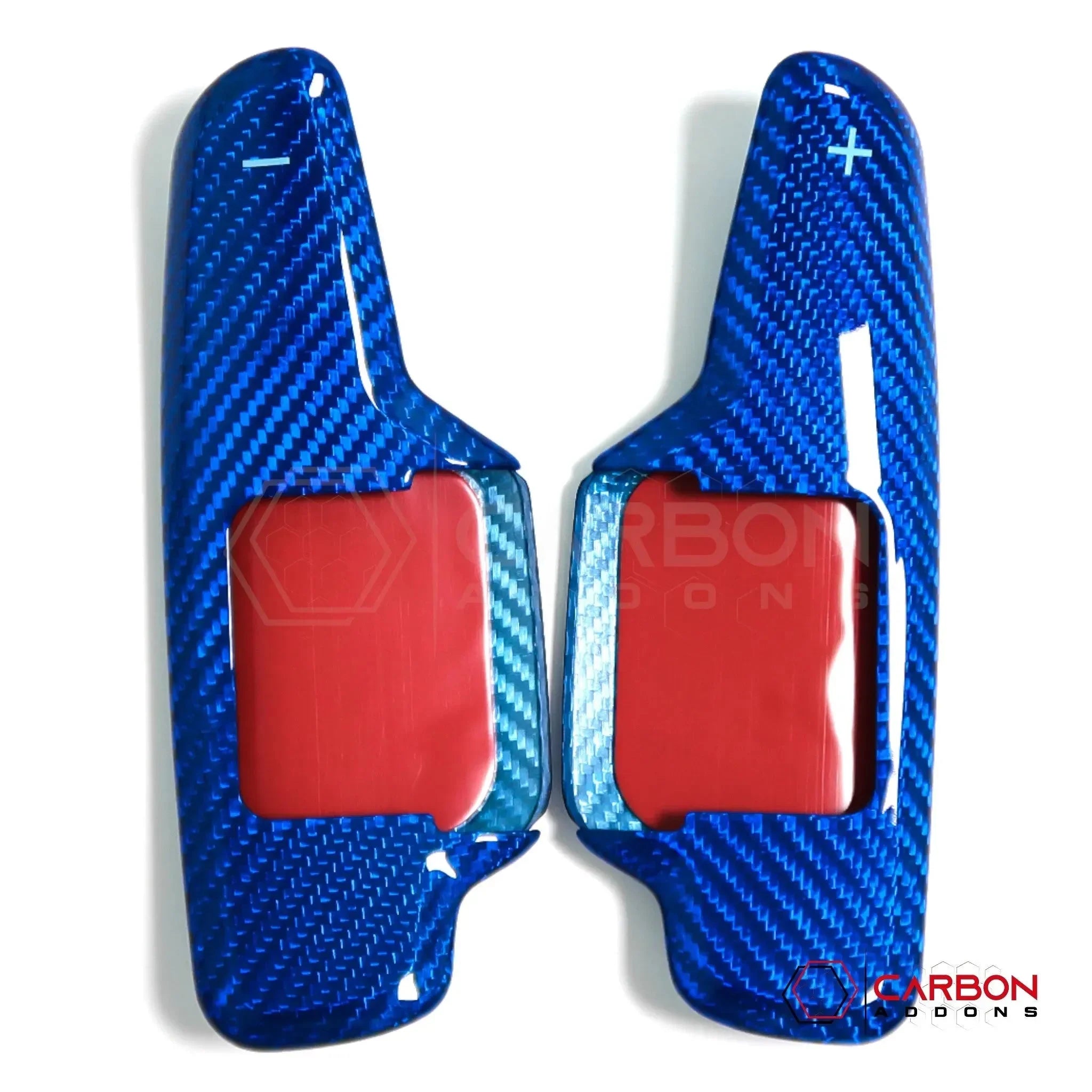 C8 Corvette Real Carbon Fiber Paddle Shifter Covers | Interior Upgrade (2020–2027)
