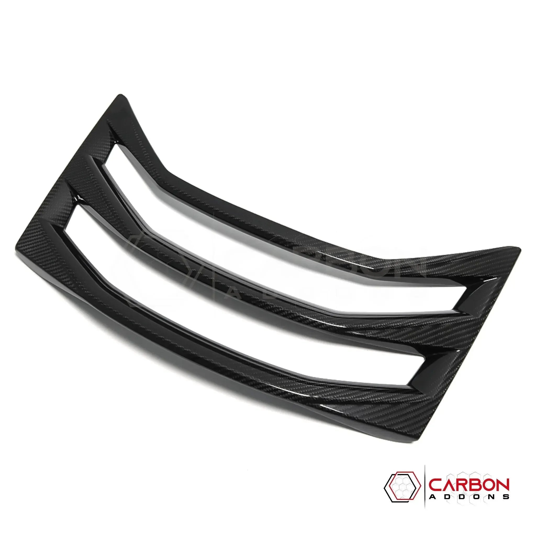 C8 Corvette Convertible Carbon Fiber Rear Hatch Vent Cover | Exterior Upgrade (2020–2027)