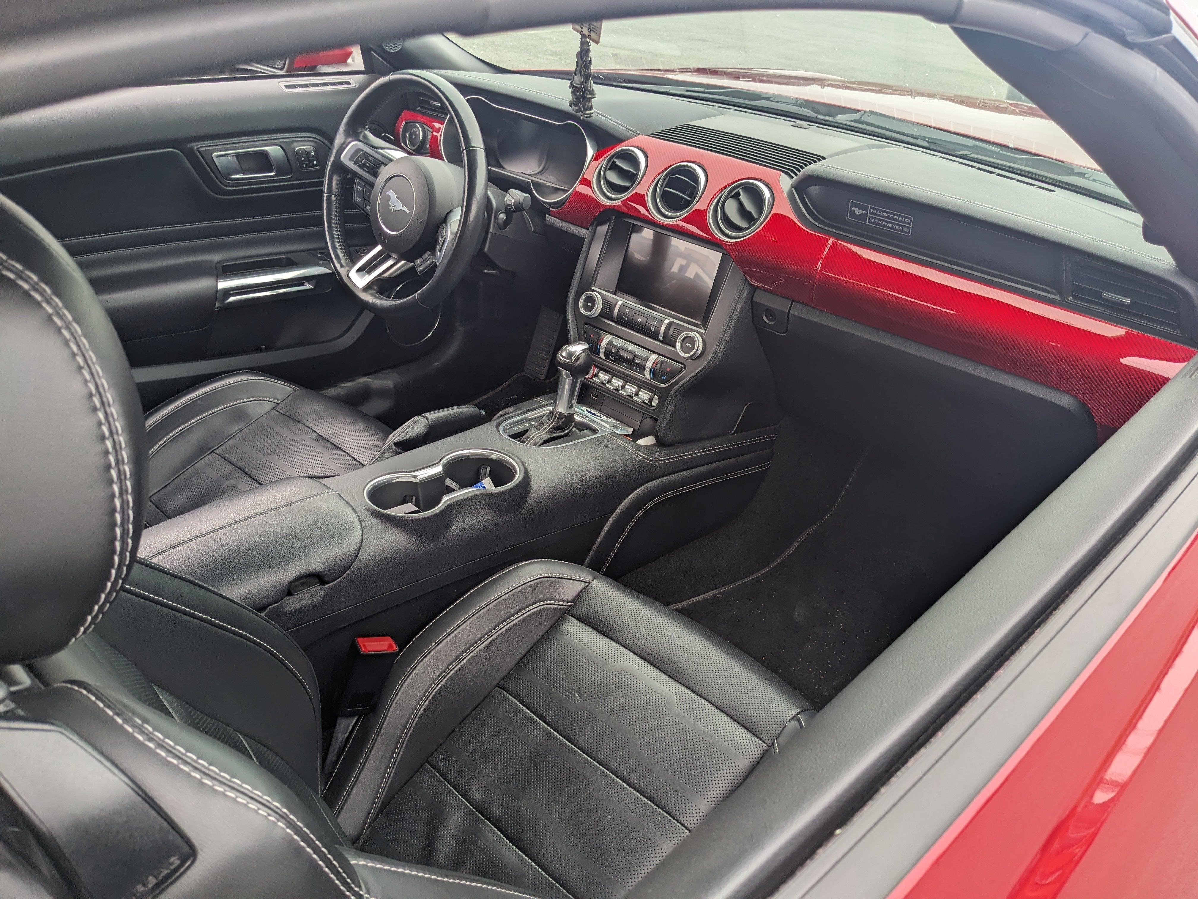 Mustang Interior 2015-2023 - carbonaddons Carbon Fiber Parts, Accessories, Upgrades, Mods