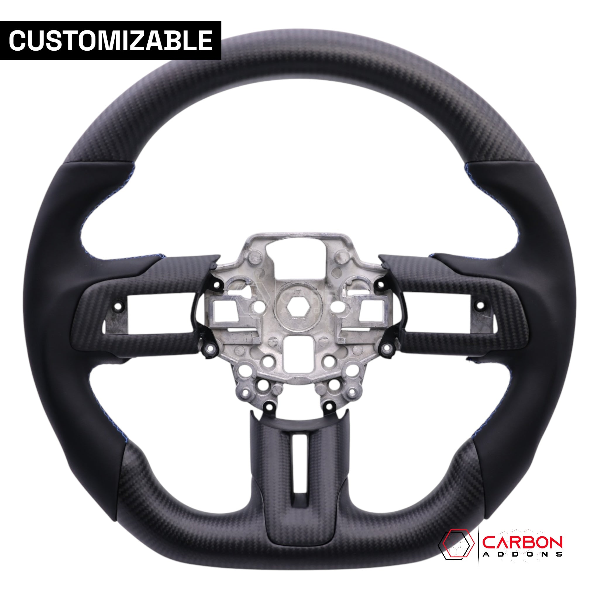 [Core Only] 2015-2023 Mustang Custom Carbon Fiber Steering Wheel