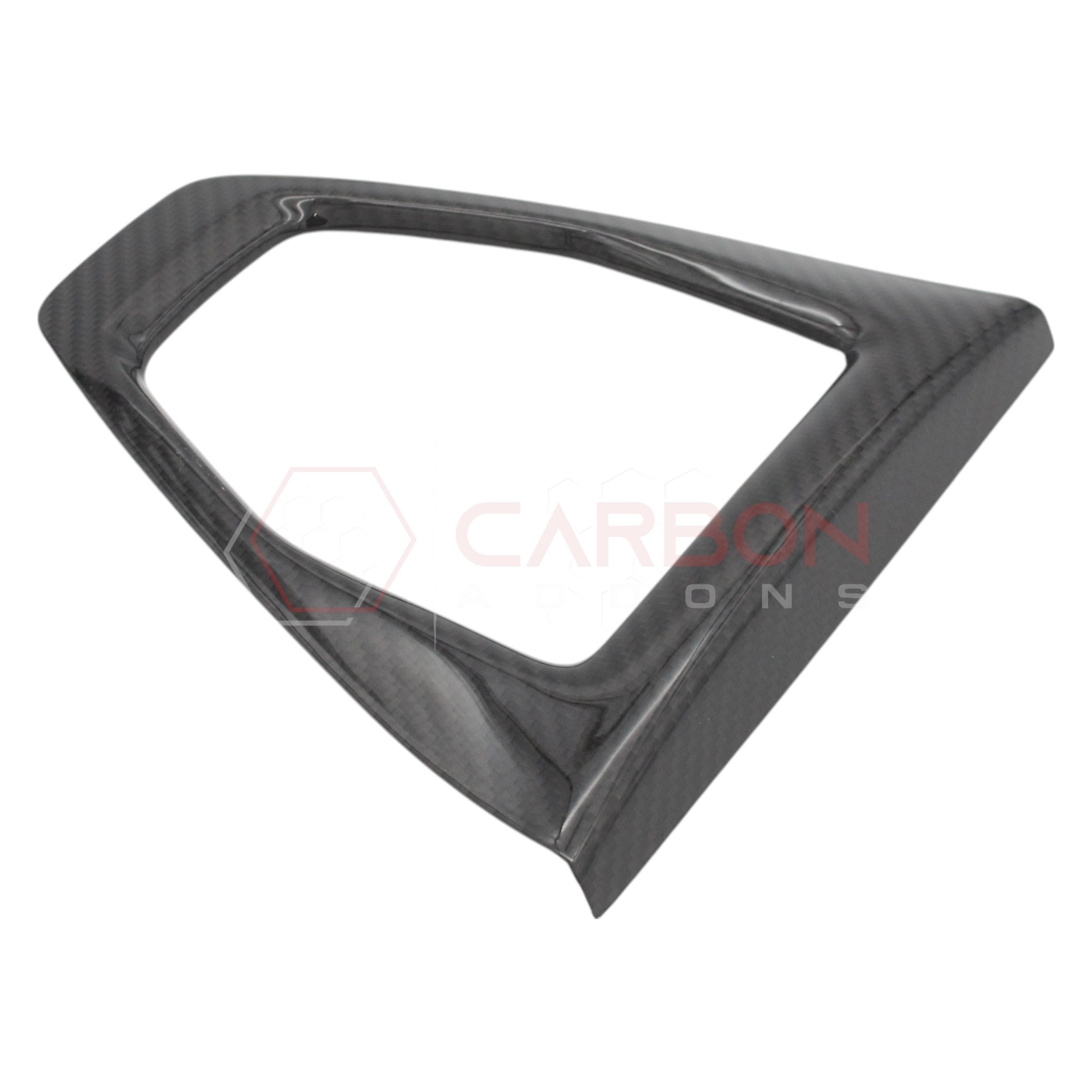 2024+ Ford Mustang Hard Carbon Fiber Gear Shift Trim Cover