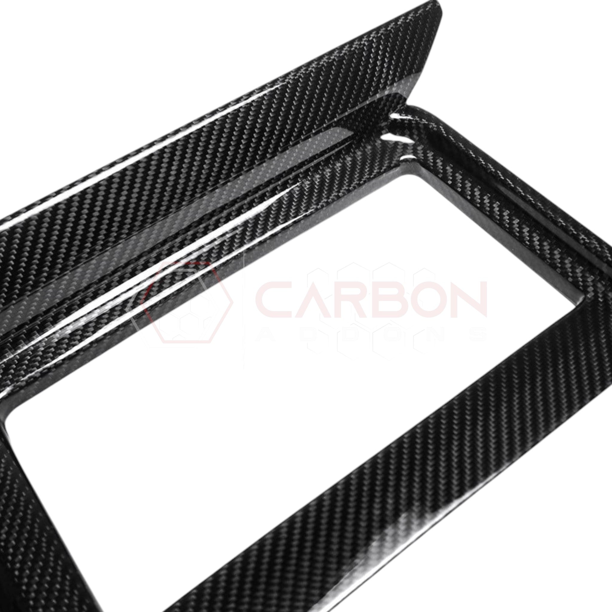 2021+ RAM TRX/RHO Center Console Trim Real Carbon Fiber Cover