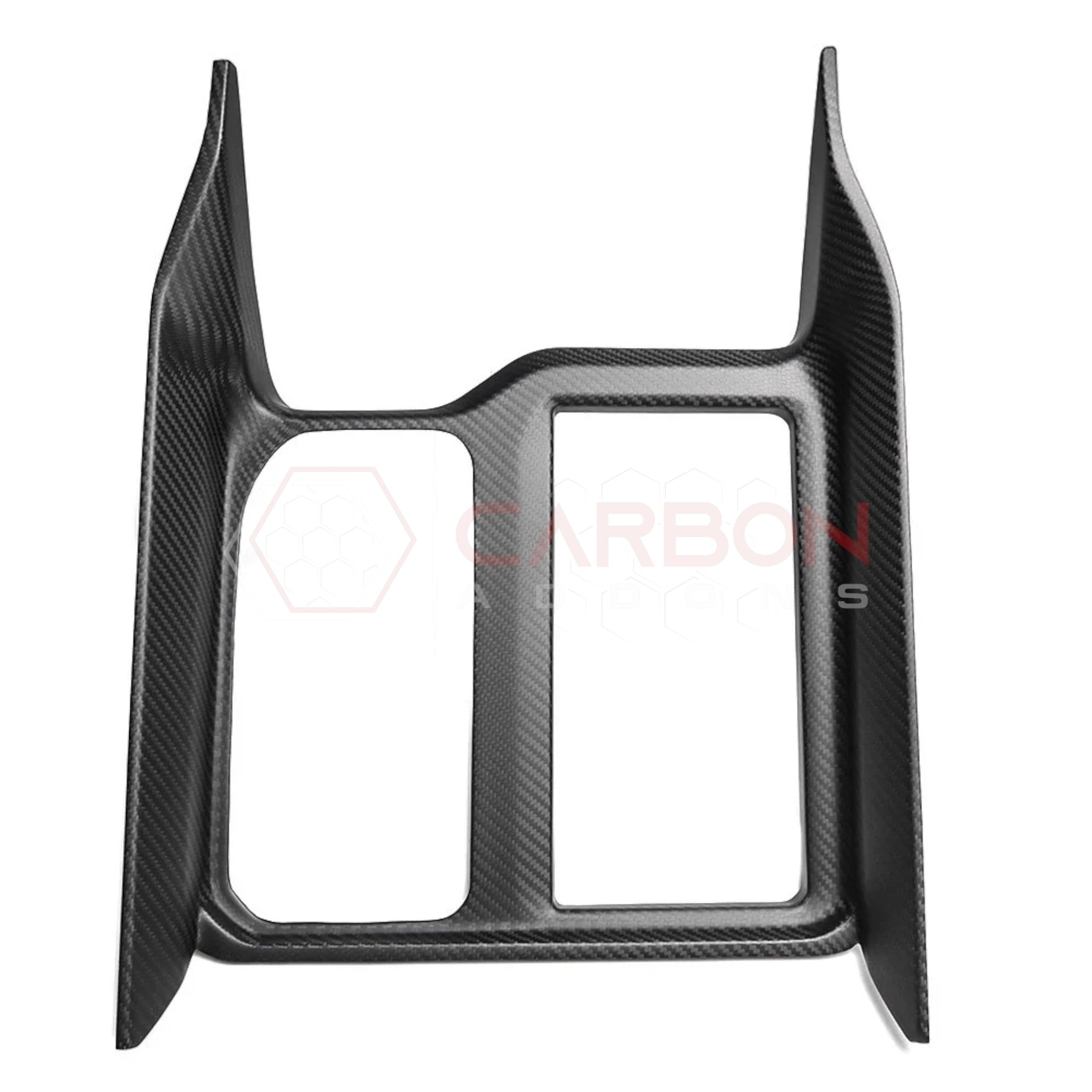 2021+ RAM TRX/RHO Center Console Trim Real Carbon Fiber Cover