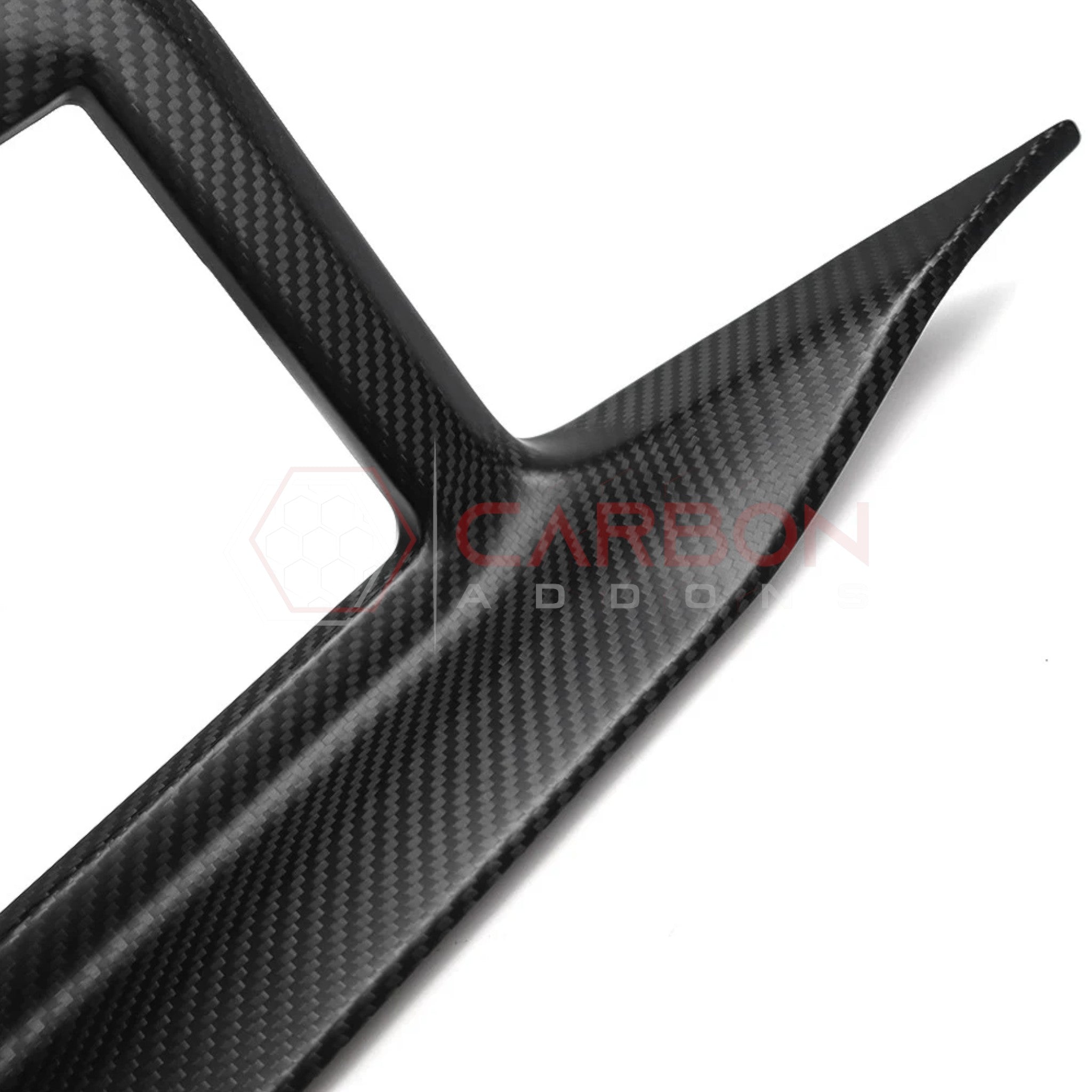 2021+ RAM TRX/RHO Center Console Trim Real Carbon Fiber Cover