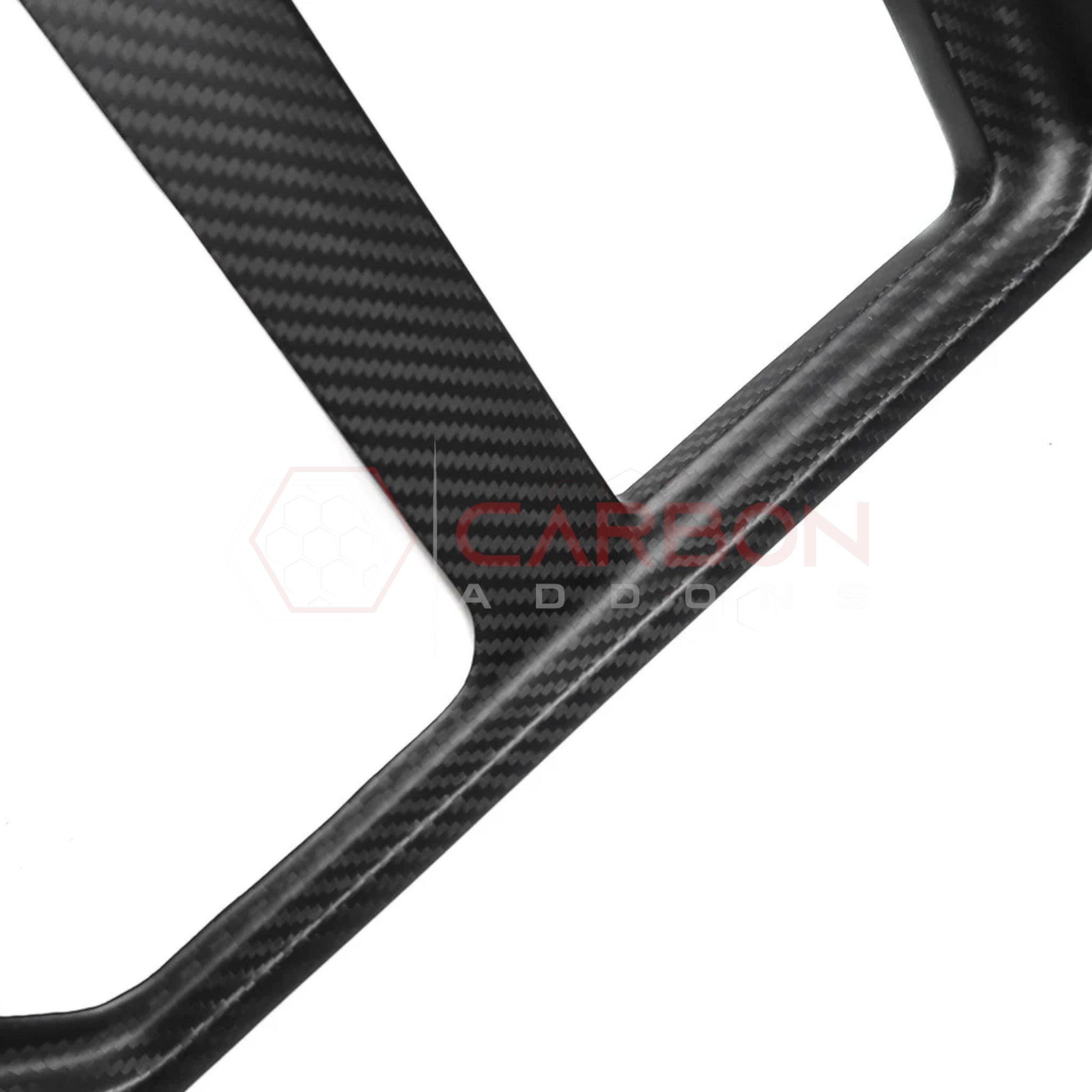 2021+ RAM TRX/RHO Center Console Trim Real Carbon Fiber Cover