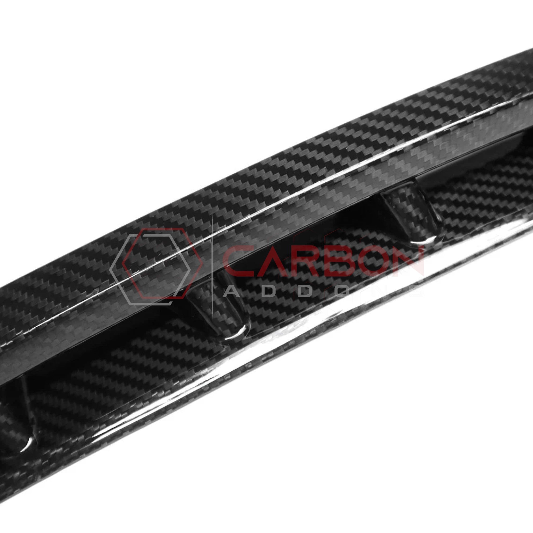 2021+ RAM TRX/RHO Exterior Rear Fender Taillight Vent Trims Hard Carbon Fiber Covers