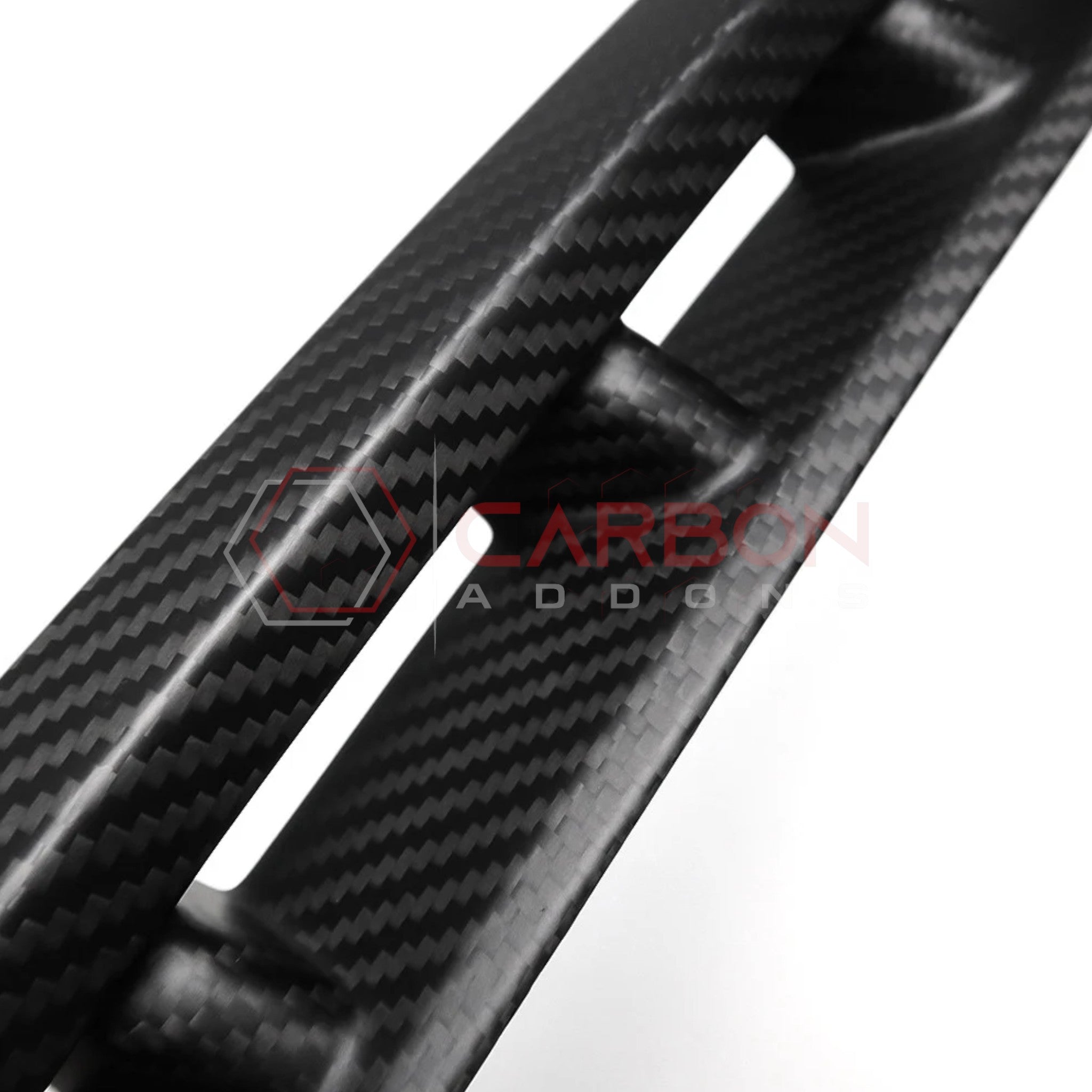 2021+ RAM TRX/RHO Exterior Rear Fender Taillight Vent Trims Hard Carbon Fiber Covers