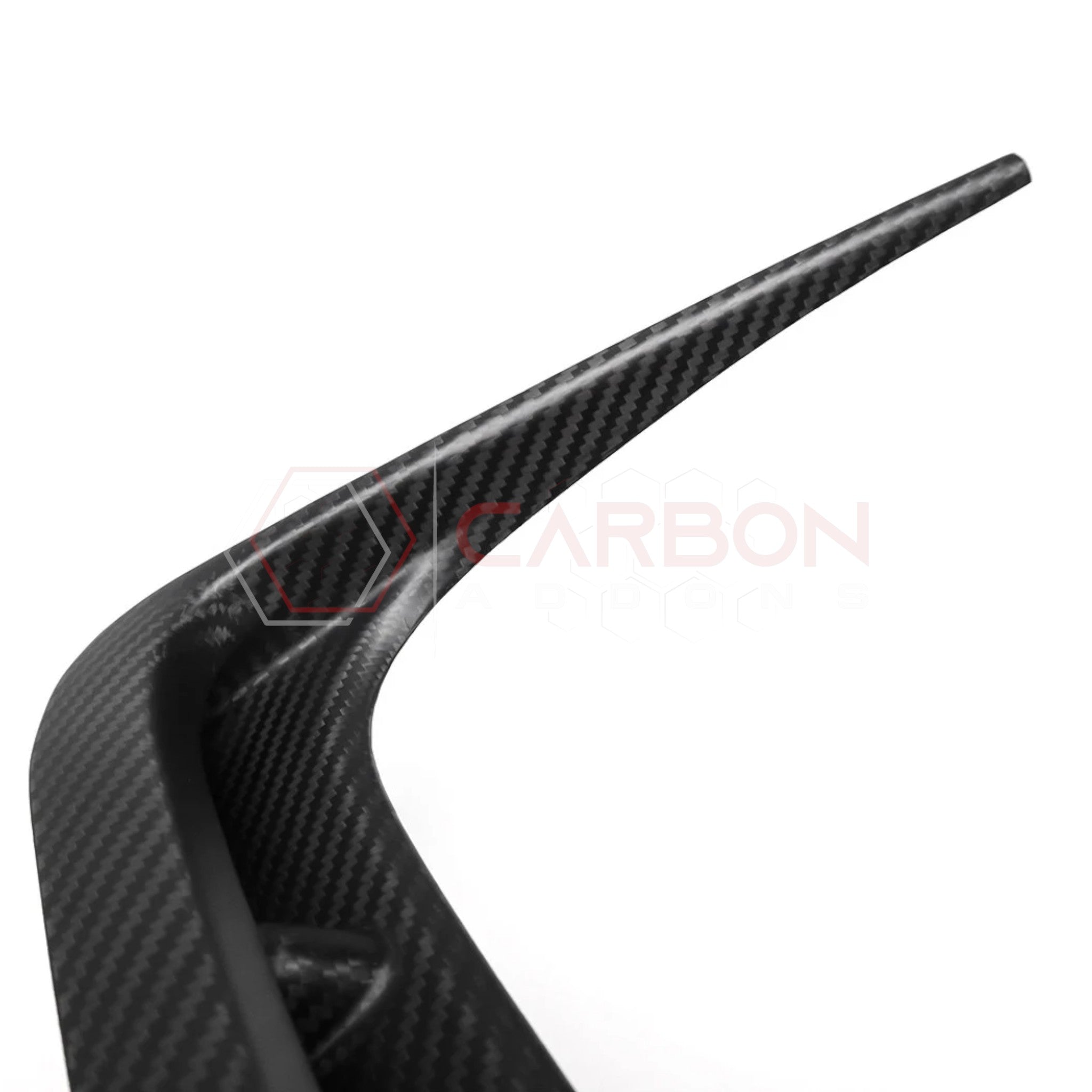 2021+ RAM TRX/RHO Exterior Rear Fender Taillight Vent Trims Hard Carbon Fiber Covers