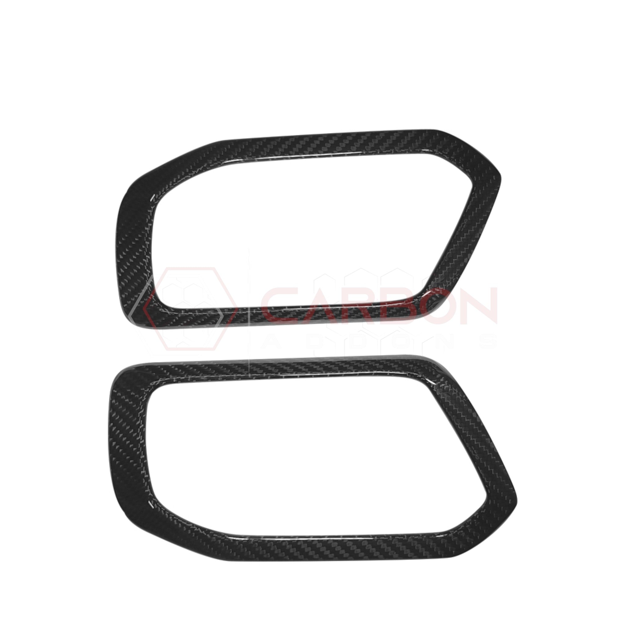 2021+ Ford Bronco Real Carbon Fiber Interior Door Handle Trim Covers