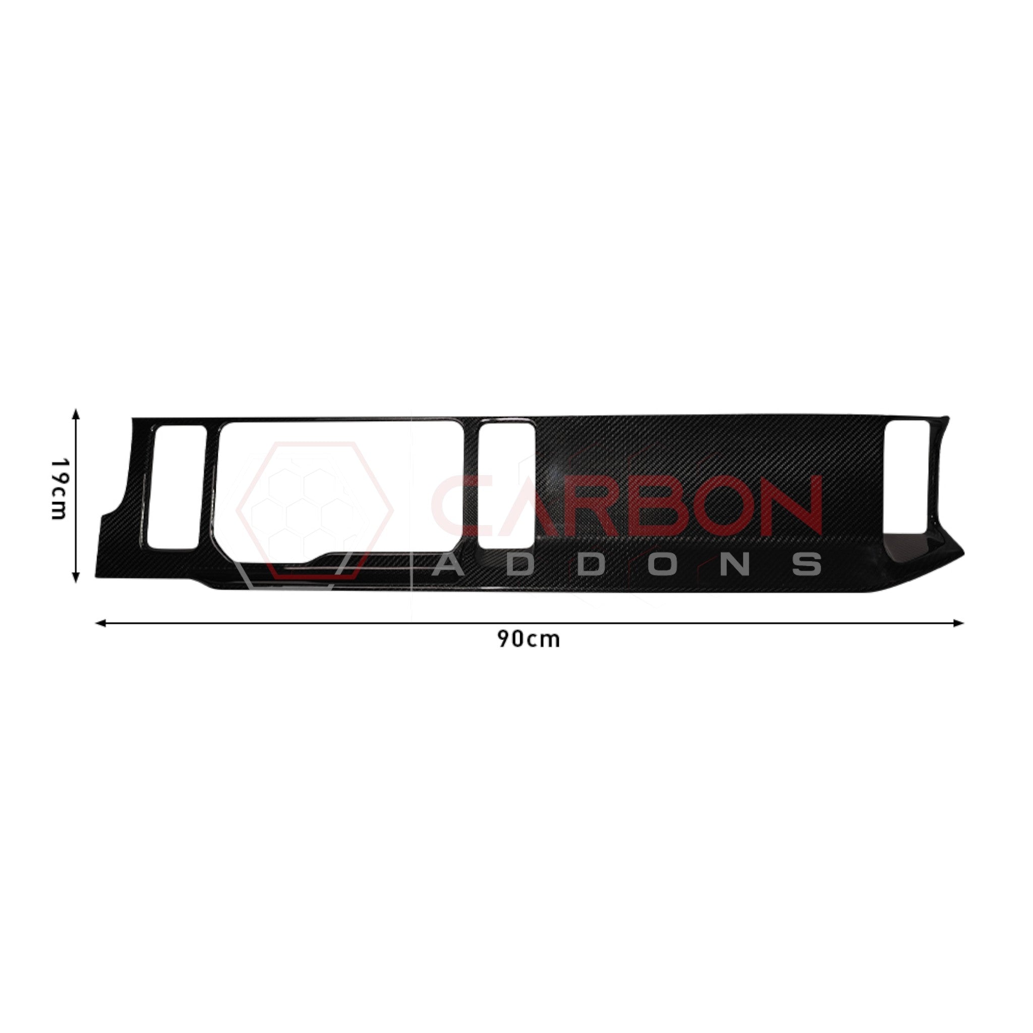 2021+ Ford Bronco Real Carbon Fiber Dashboard Cover