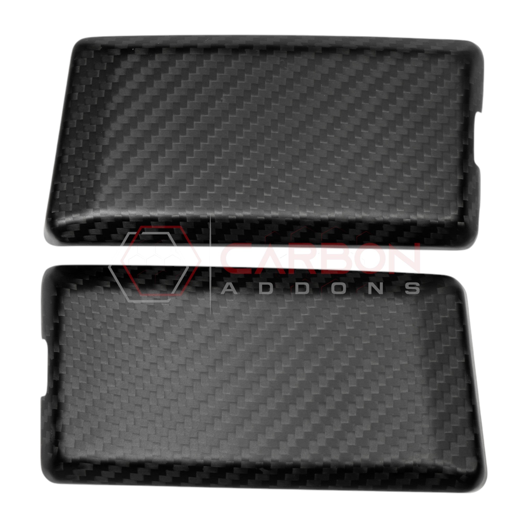 2021+ Ford Bronco Real Carbon Fiber Front Roof Rack Mount Cover Trim Covers