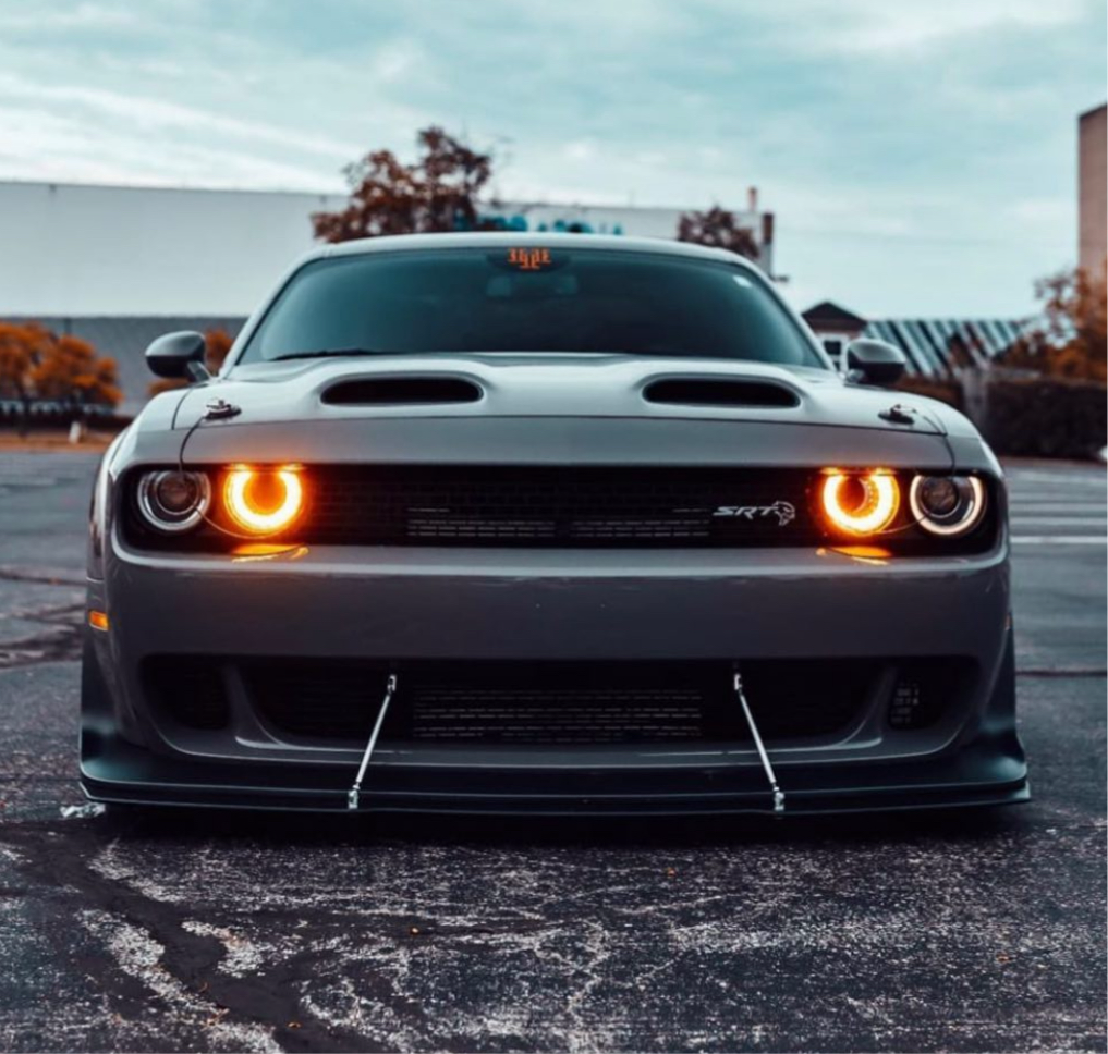 Dodge Challenger 2015–2023 SRT Splitter Extension – Fits OEM SRT Splitter Only | ZL1 Addons