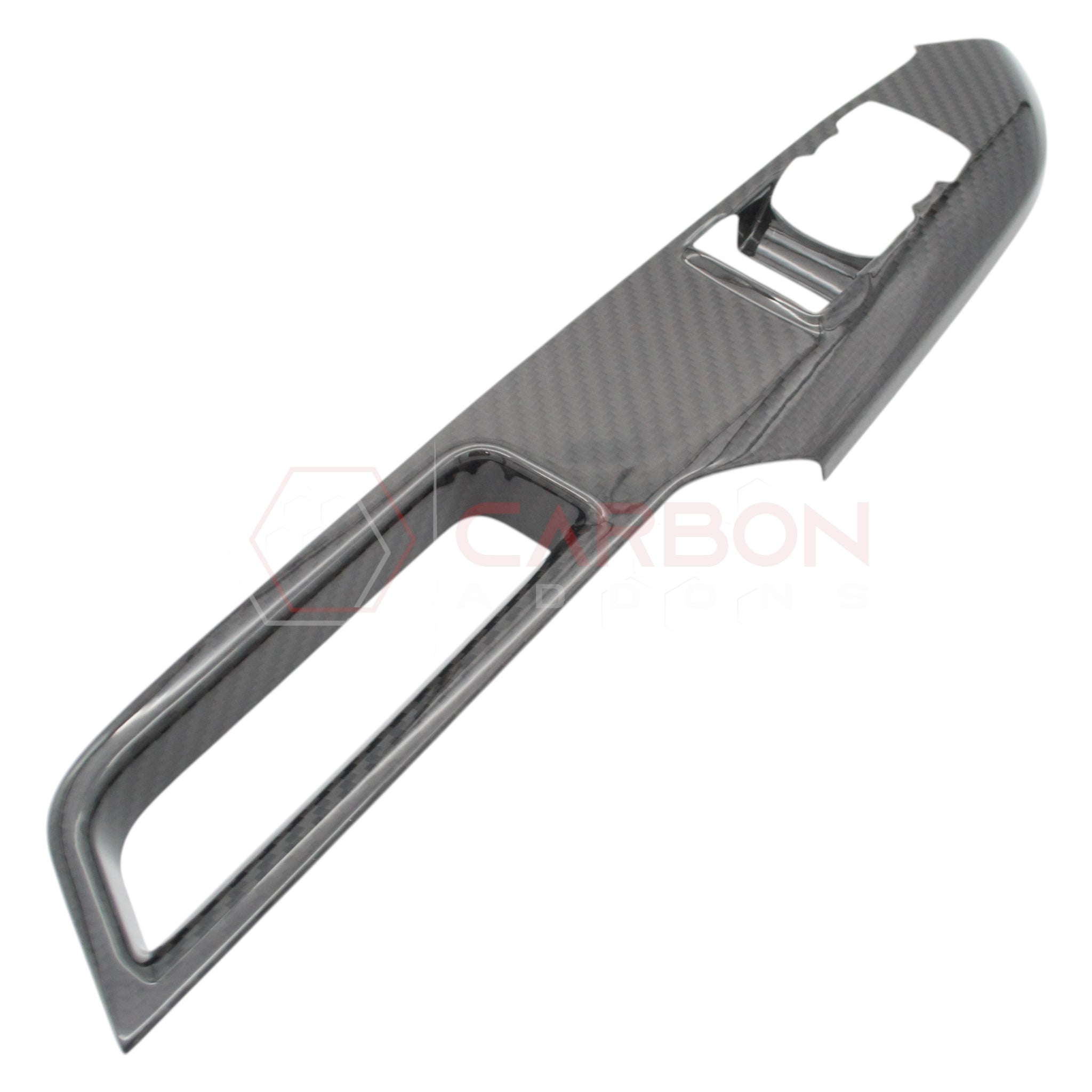 European Models | 2024+ S650 Ford Mustang Hard Carbon Fiber Window Switch Control Trim Cover