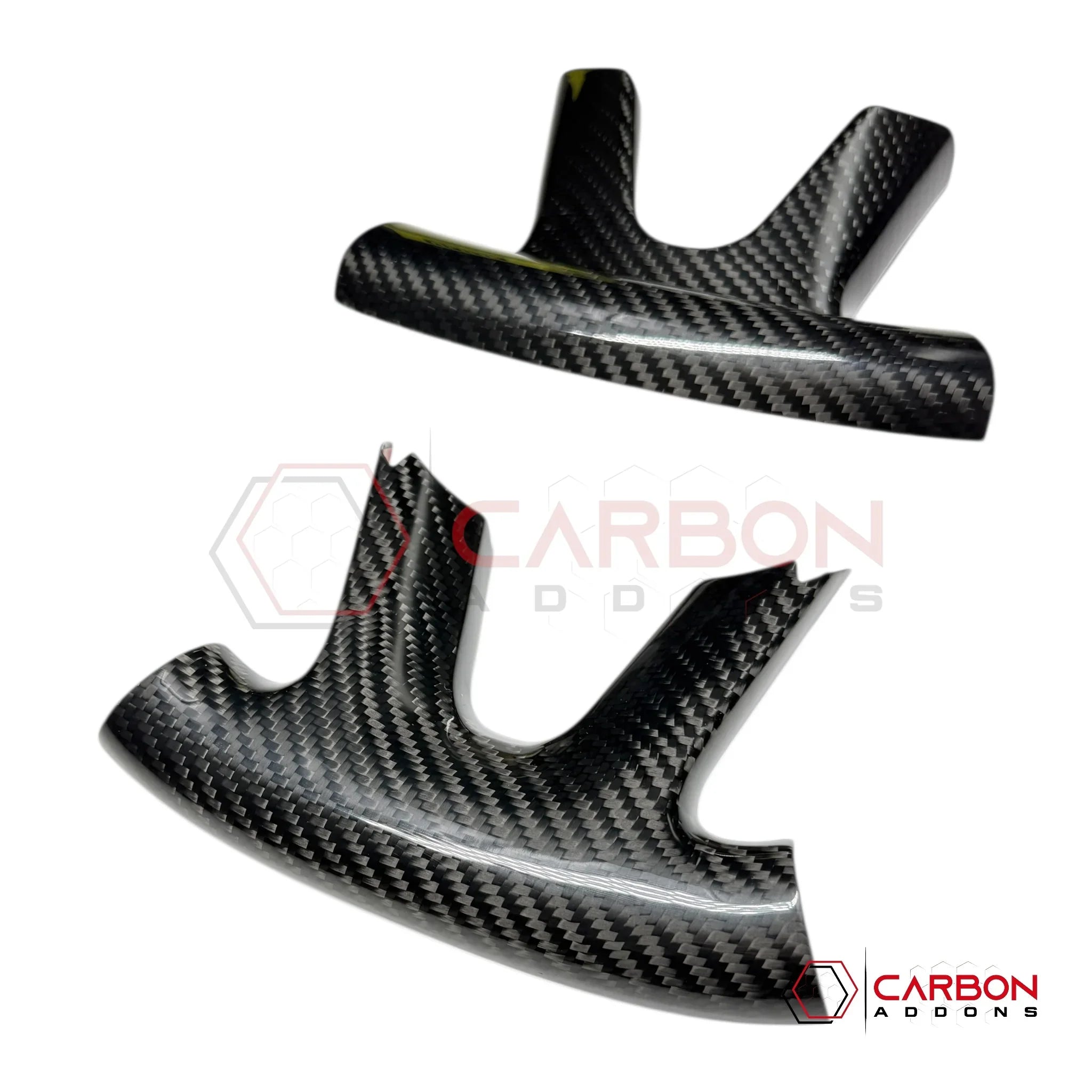Dodge SRT Charger Challenger Durango 2015+ Carbon Fiber Bottom Lower Steering Wheel Trim Cover
