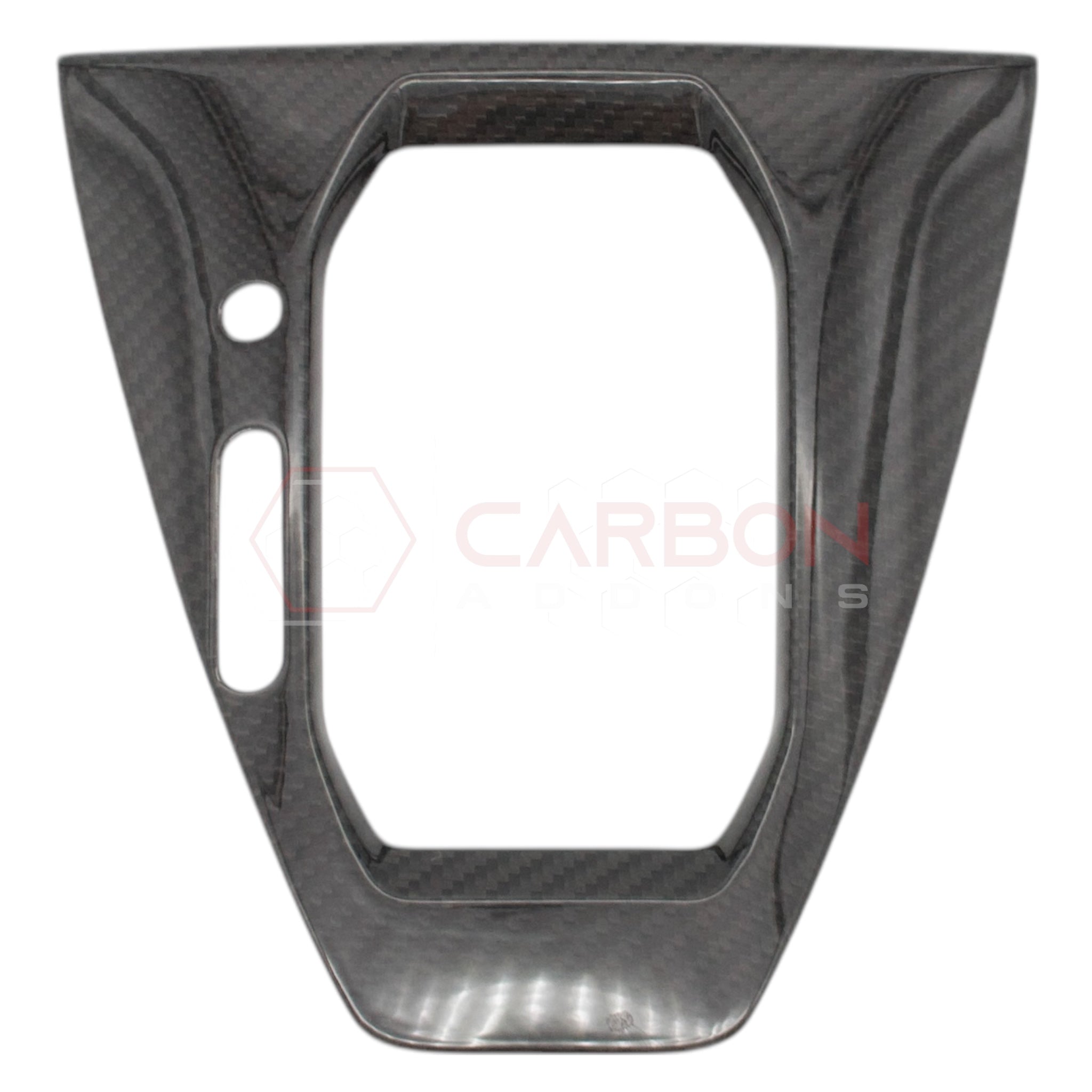 2024+ Ford Mustang Hard Carbon Fiber Gear Shift Trim Cover