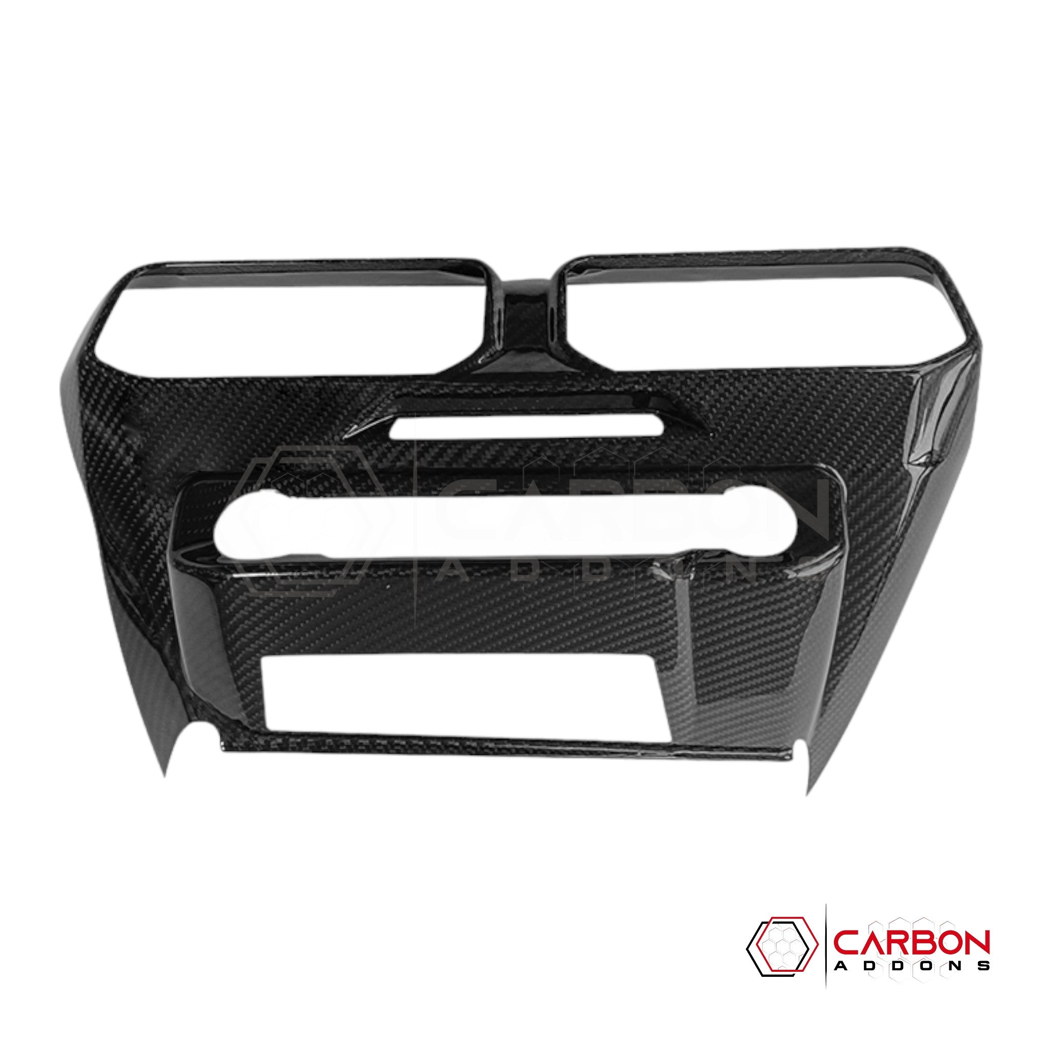 [Coming Soon] 2024-Up S650 Ford Mustang Hard Carbon Fiber Dashboard Center AC Vent Trim Cover