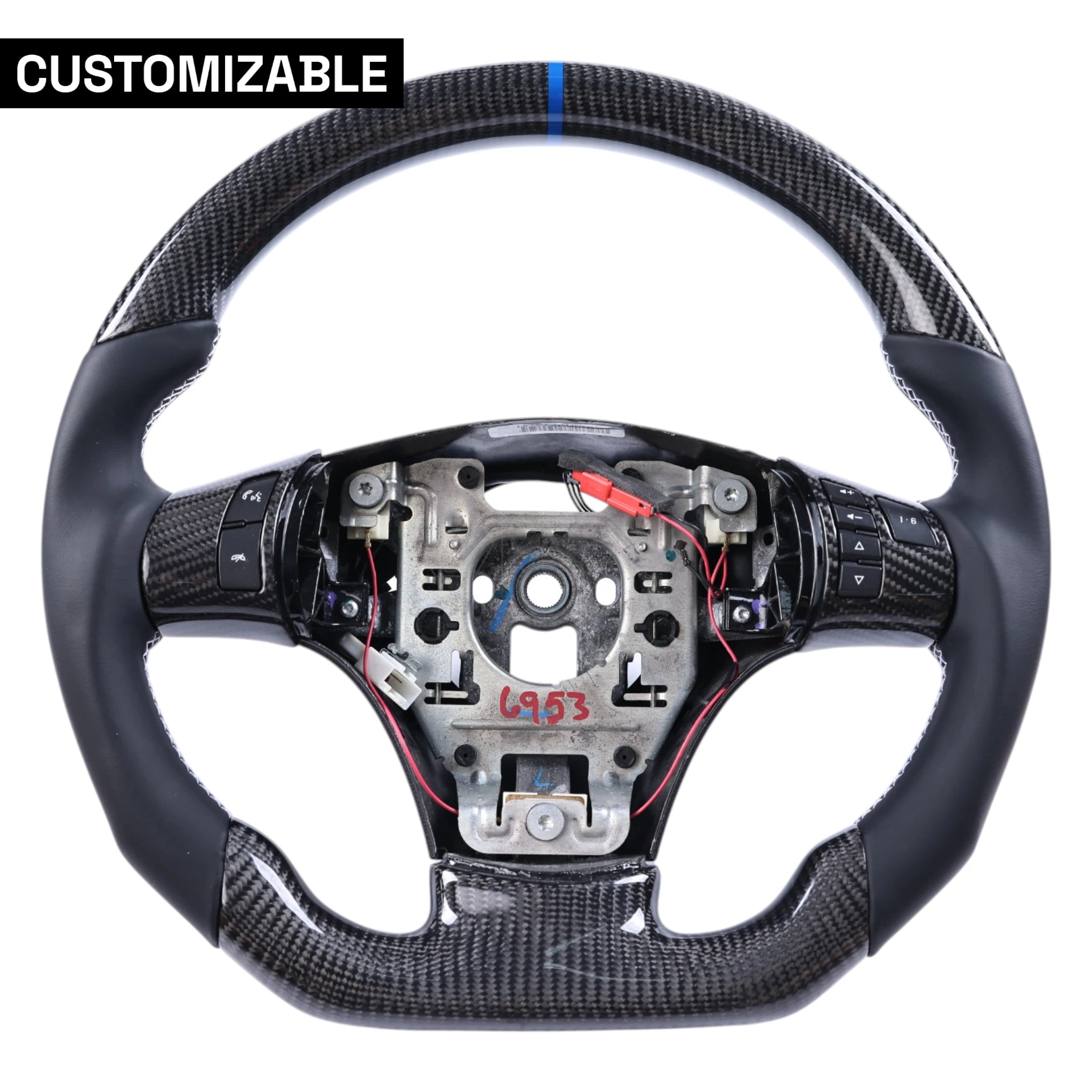 [Complete] Custom Carbon Fiber Steering Wheel for 2007-2013 Chevy C6 Corvette