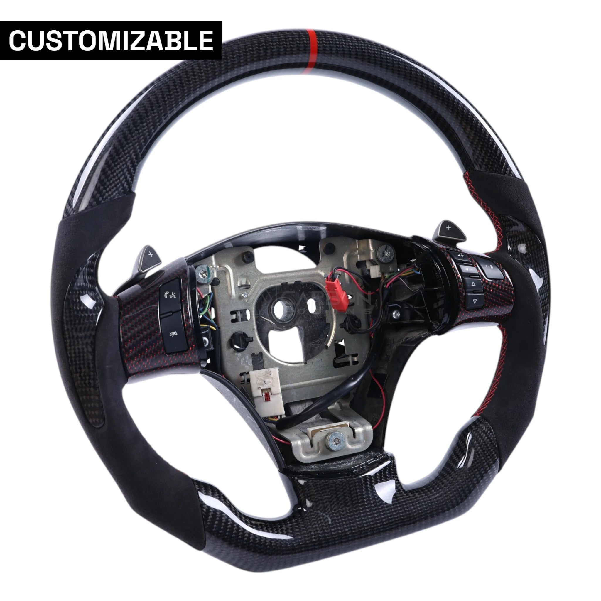 [Complete] Custom Carbon Fiber Steering Wheel for 2007-2013 Chevy C6 Corvette