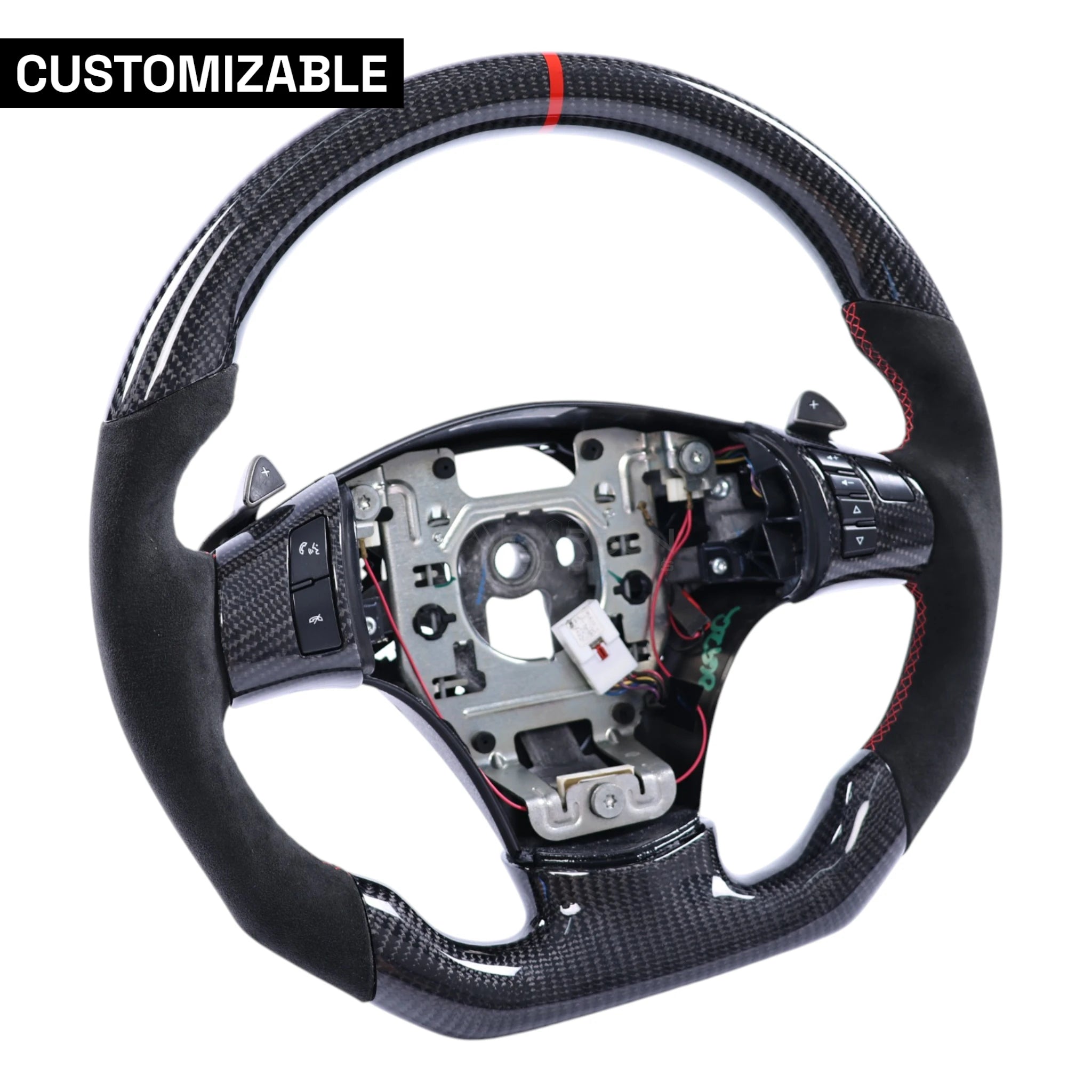 [Complete] Custom Carbon Fiber Steering Wheel for 2007-2013 Chevy C6 Corvette