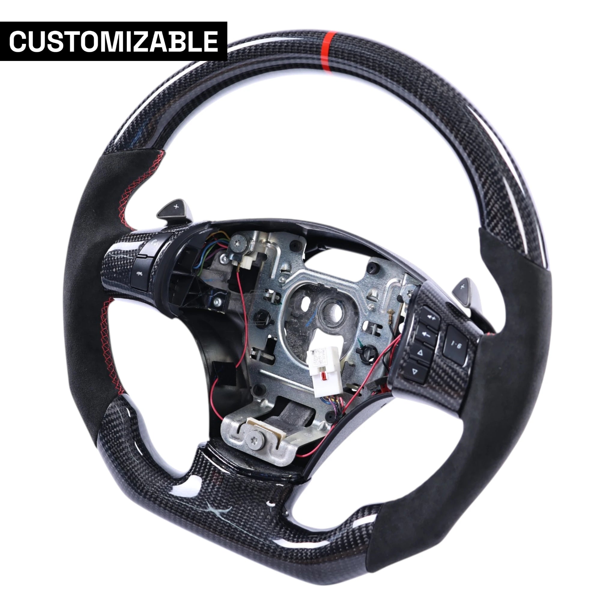 [Complete] Custom Carbon Fiber Steering Wheel for 2007-2013 Chevy C6 Corvette