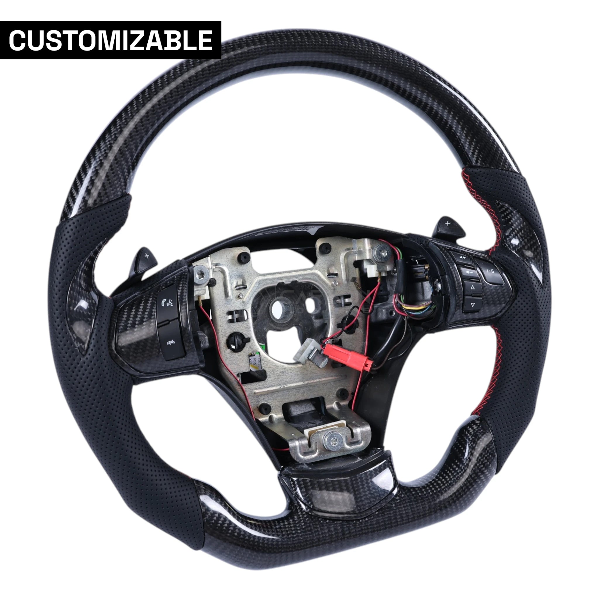 [Complete] Custom Carbon Fiber Steering Wheel for 2007-2013 Chevy C6 Corvette
