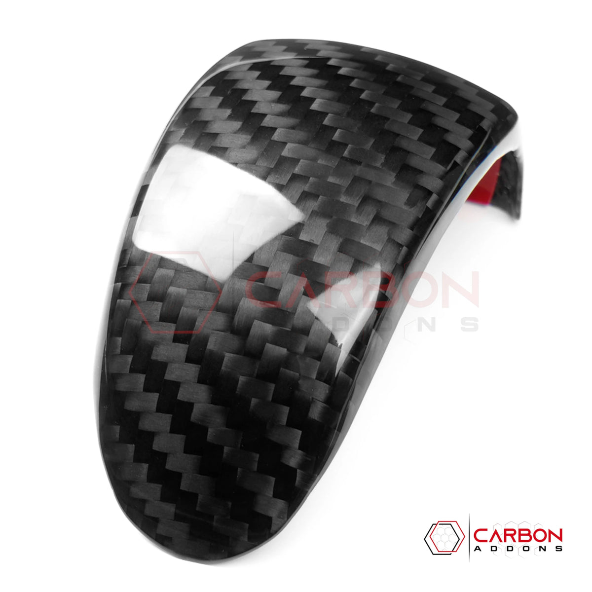 2005–2013 C6 Corvette Real Carbon Fiber Shift Knob Top Trim Cover