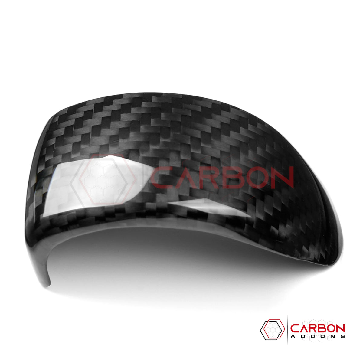 2005–2013 C6 Corvette Real Carbon Fiber Shift Knob Top Trim Cover