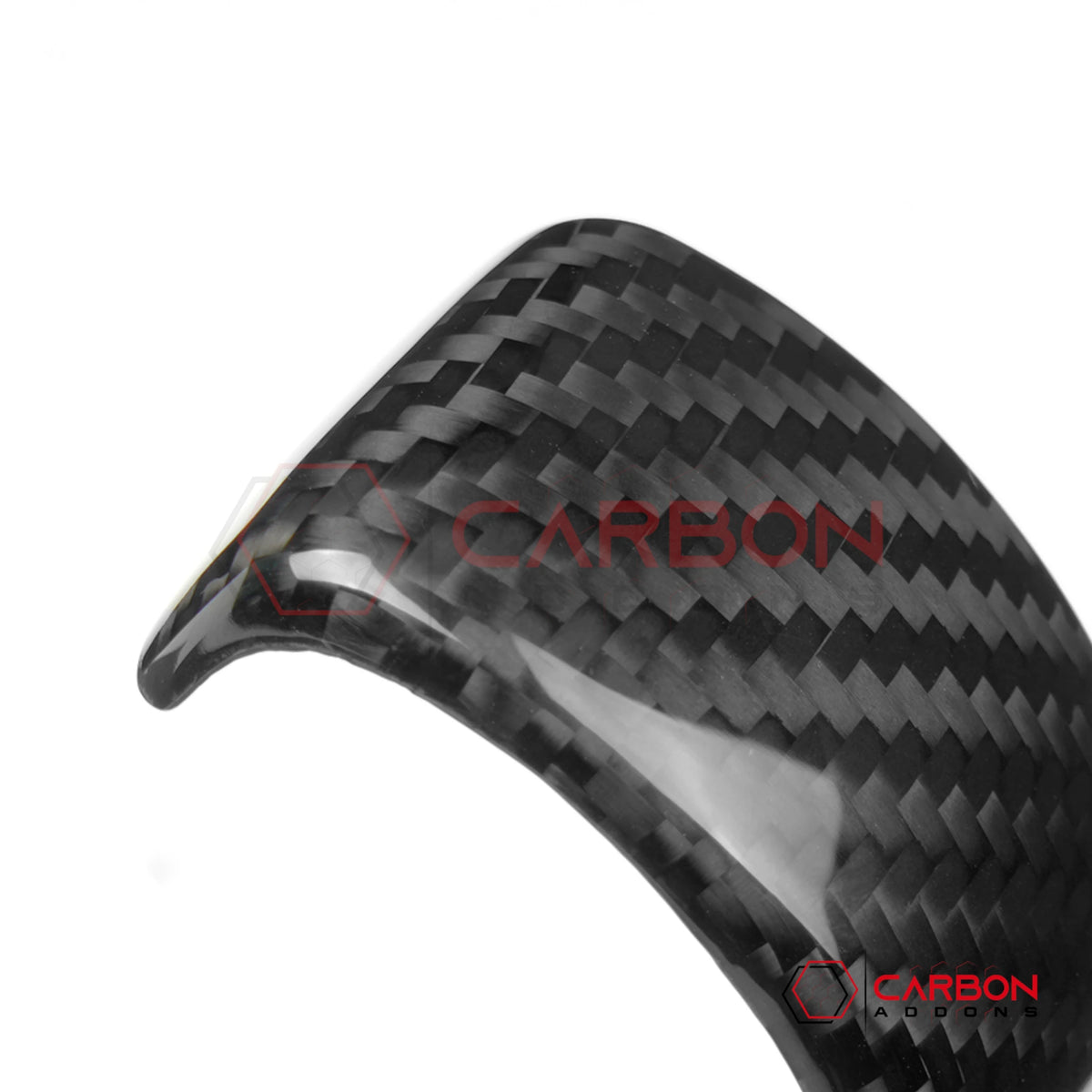 2005–2013 C6 Corvette Real Carbon Fiber Shift Knob Top Trim Cover
