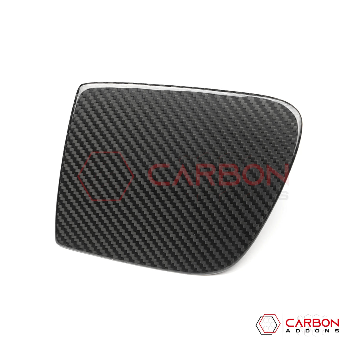 2005–2013 C6 Corvette Real Carbon Fiber Gas Cap Fuel Door Cover