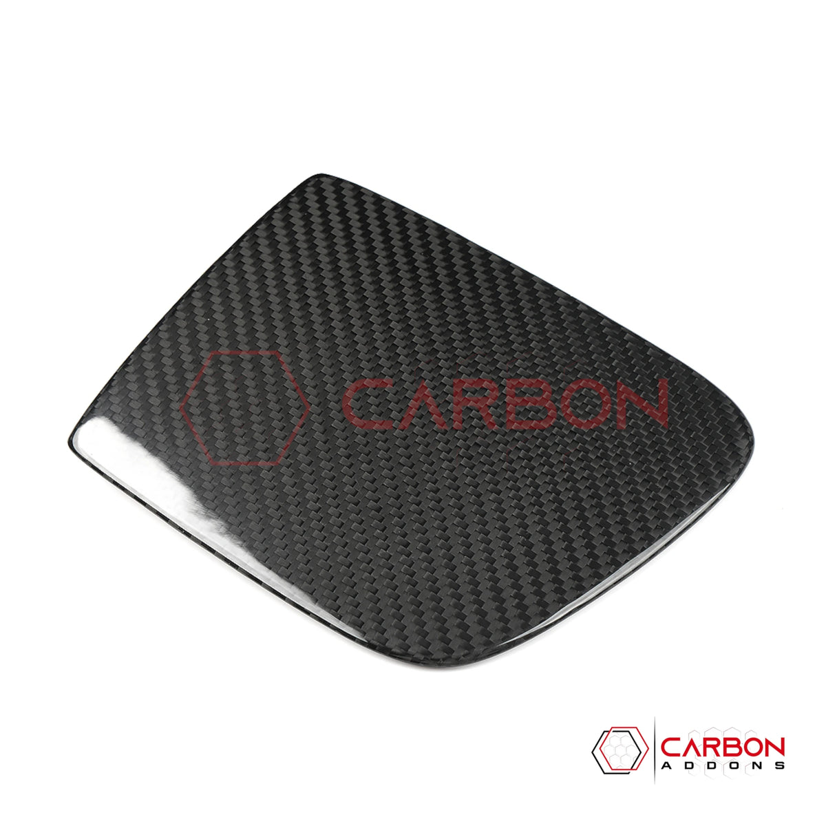 2005–2013 C6 Corvette Real Carbon Fiber Gas Cap Fuel Door Cover