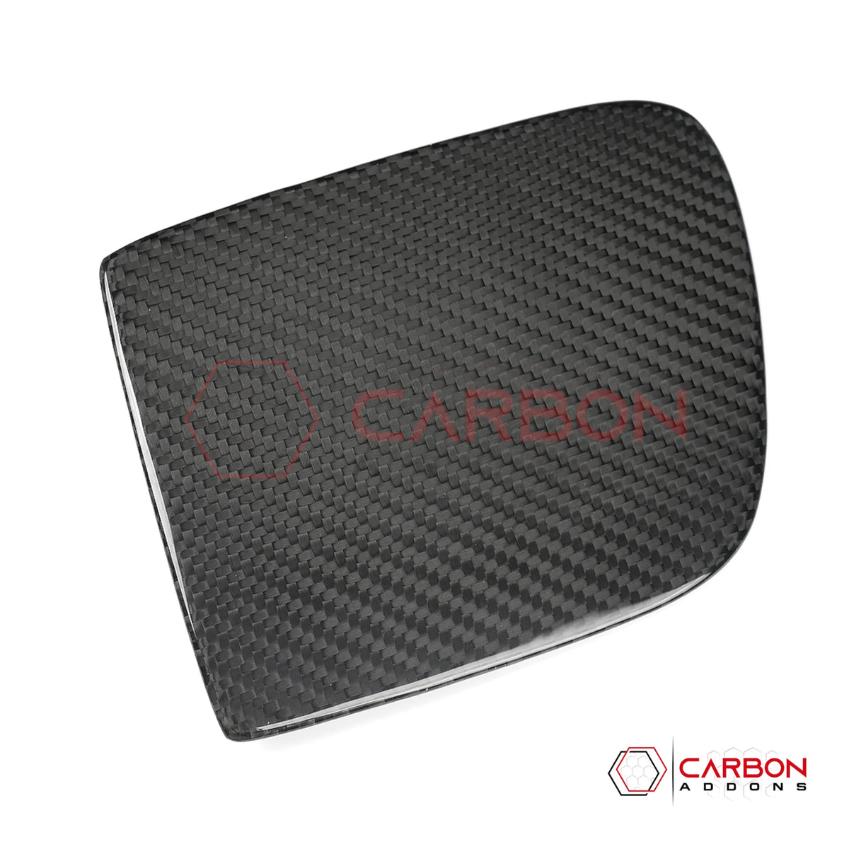 2005–2013 C6 Corvette Real Carbon Fiber Gas Cap Fuel Door Cover