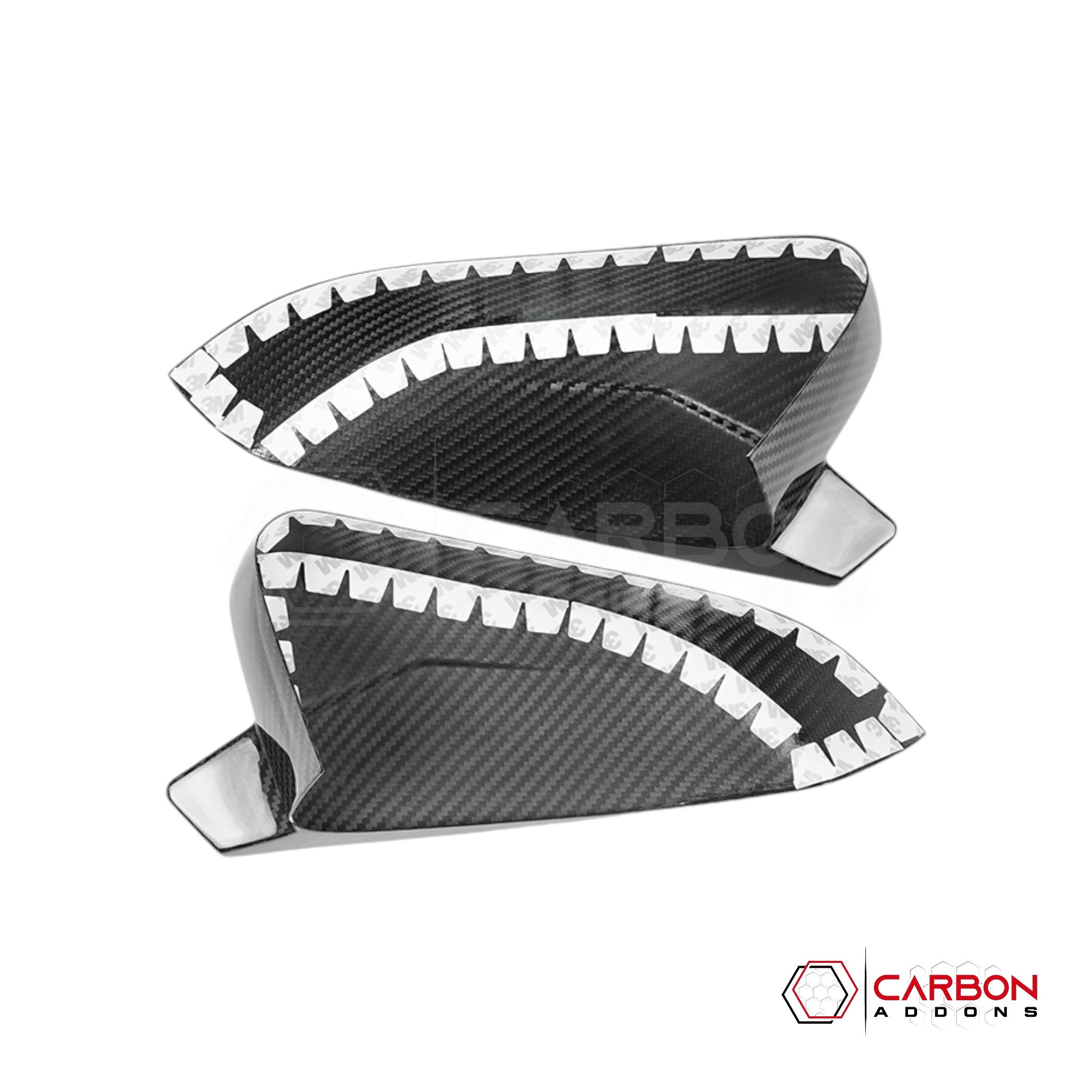 Mustang 2010-2014 Real Carbon Fiber Mirror Cap Covers