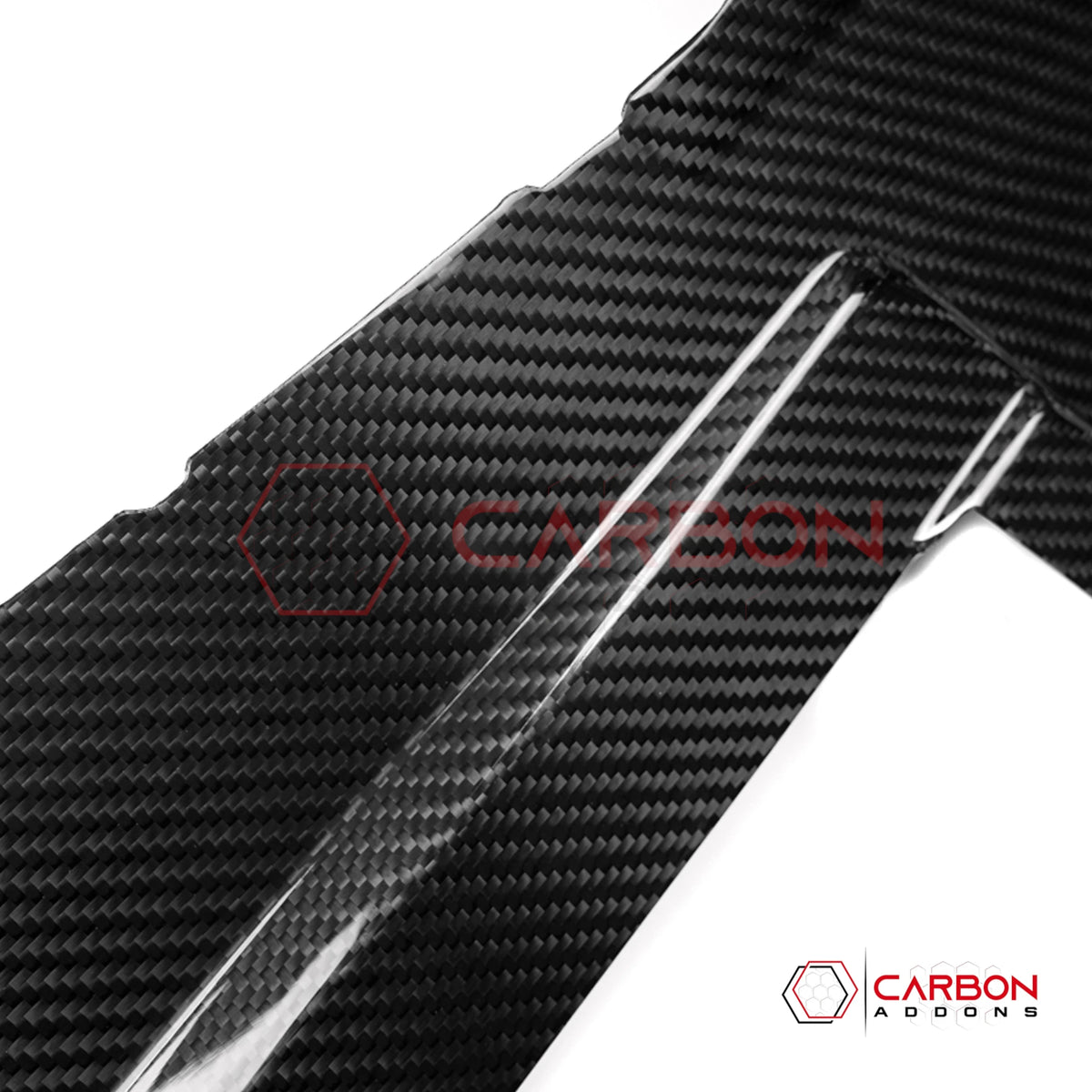 2015-2023 Dodge Challenger Real Carbon Fiber Radiator Cover | Direct Replacement