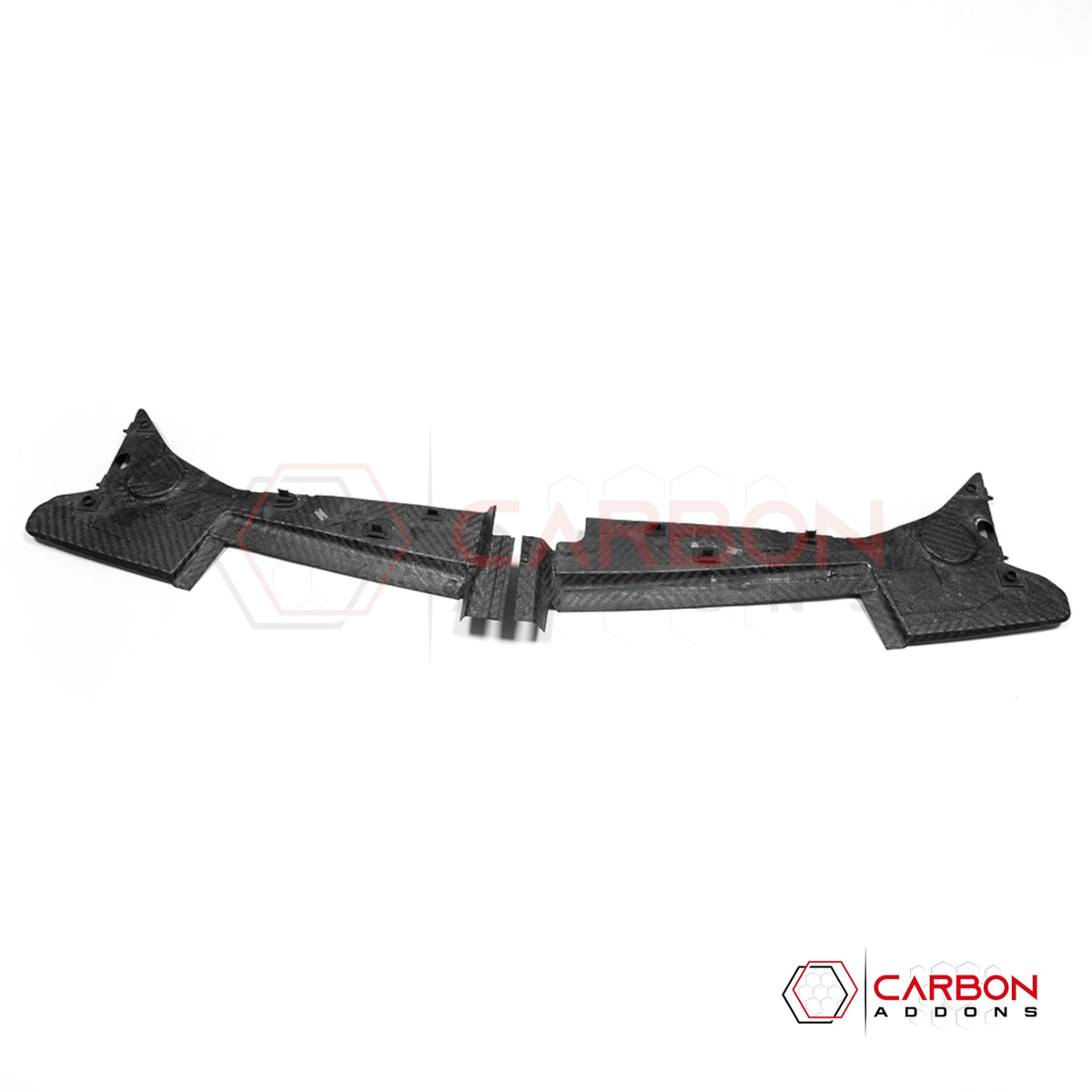 2015-2023 Dodge Challenger Real Carbon Fiber Radiator Cover | Direct Replacement