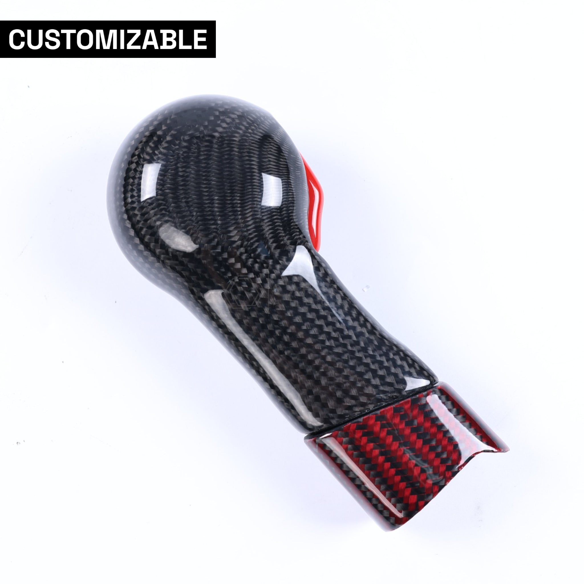 Customizable Carbon Fiber Automatic Shift Knob for 2010-2015 Chevy Camaro