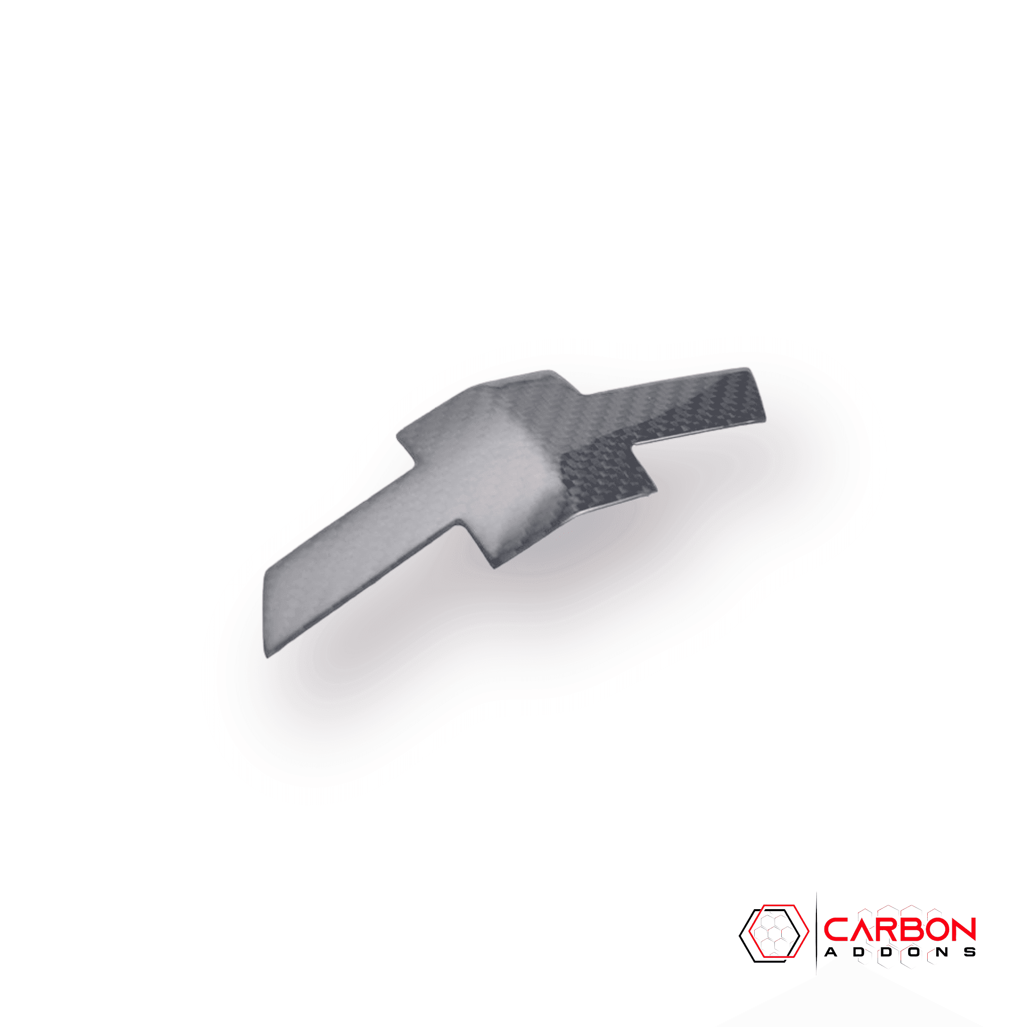 2016-2024 Camaro Carbon Fiber Exterior Bow tie Covers - carbonaddons Carbon Fiber Parts, Accessories, Upgrades, Mods
